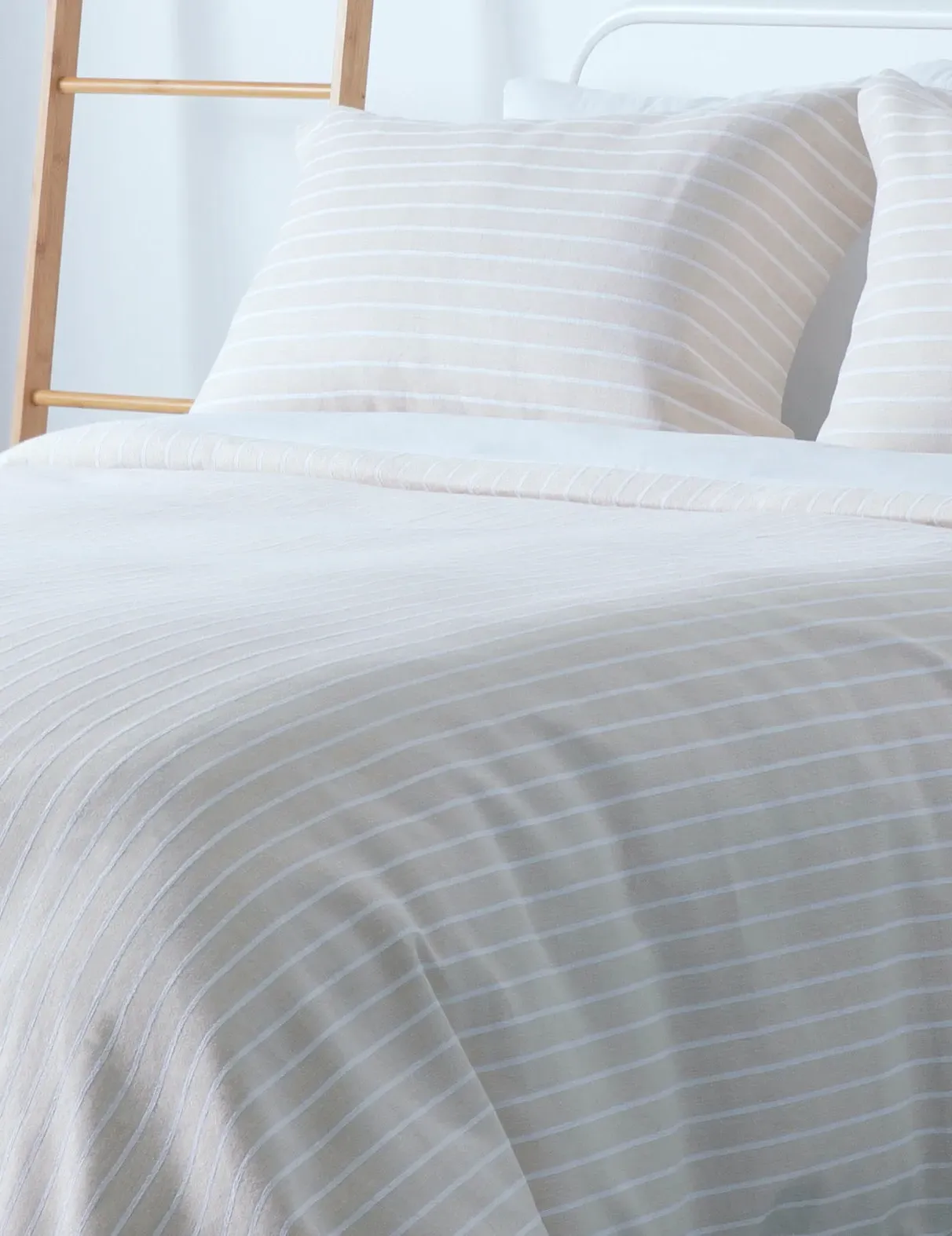 Striped Duvet Cover Set - Cotton Jacquard product