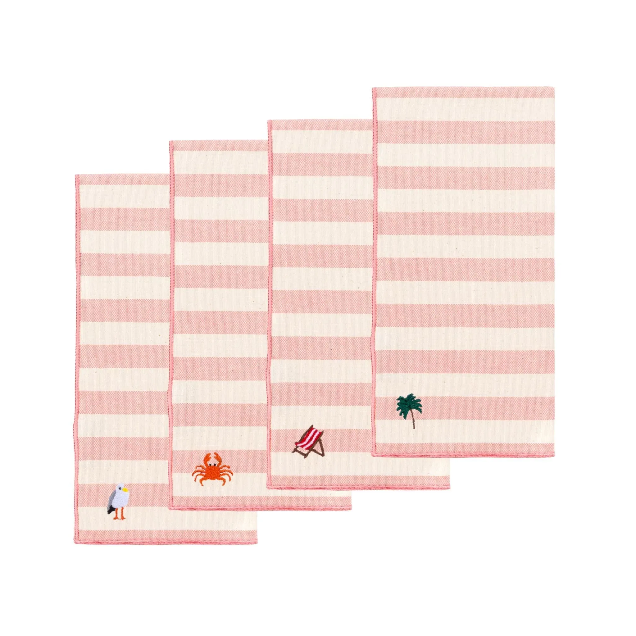 Barra Embroidered Table Linen Set - Cotton product