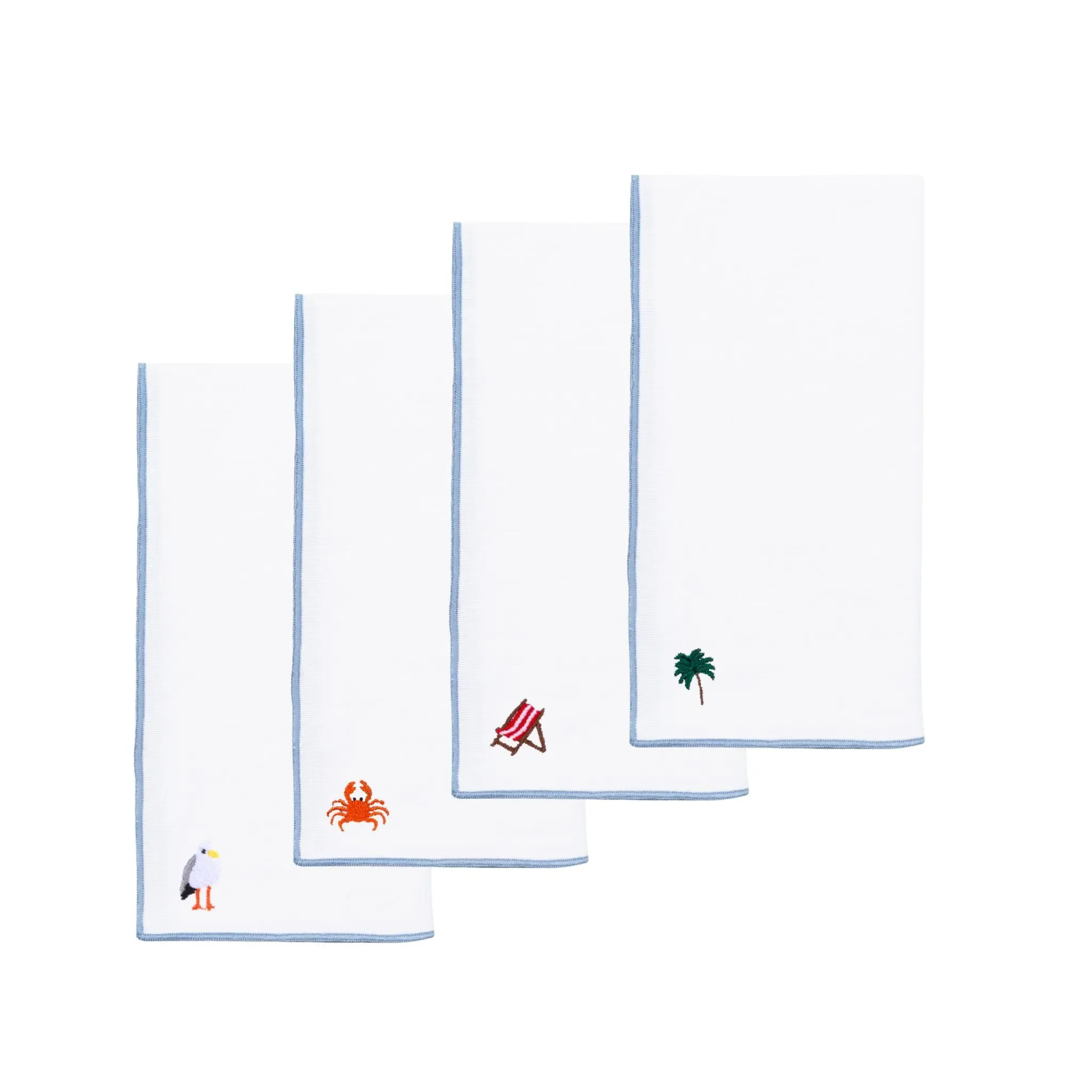 Nazaré Embroidered Table Linen Set - White, Cotton product