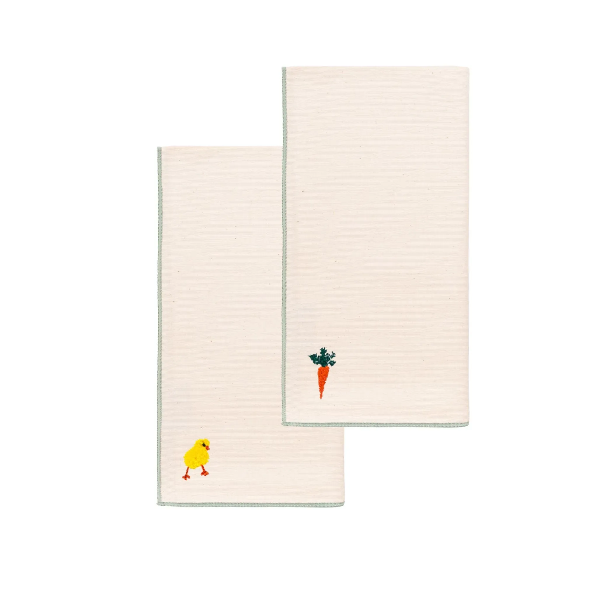 Nazaré Easter Embroidered Napkin - Ecru, Cotton product