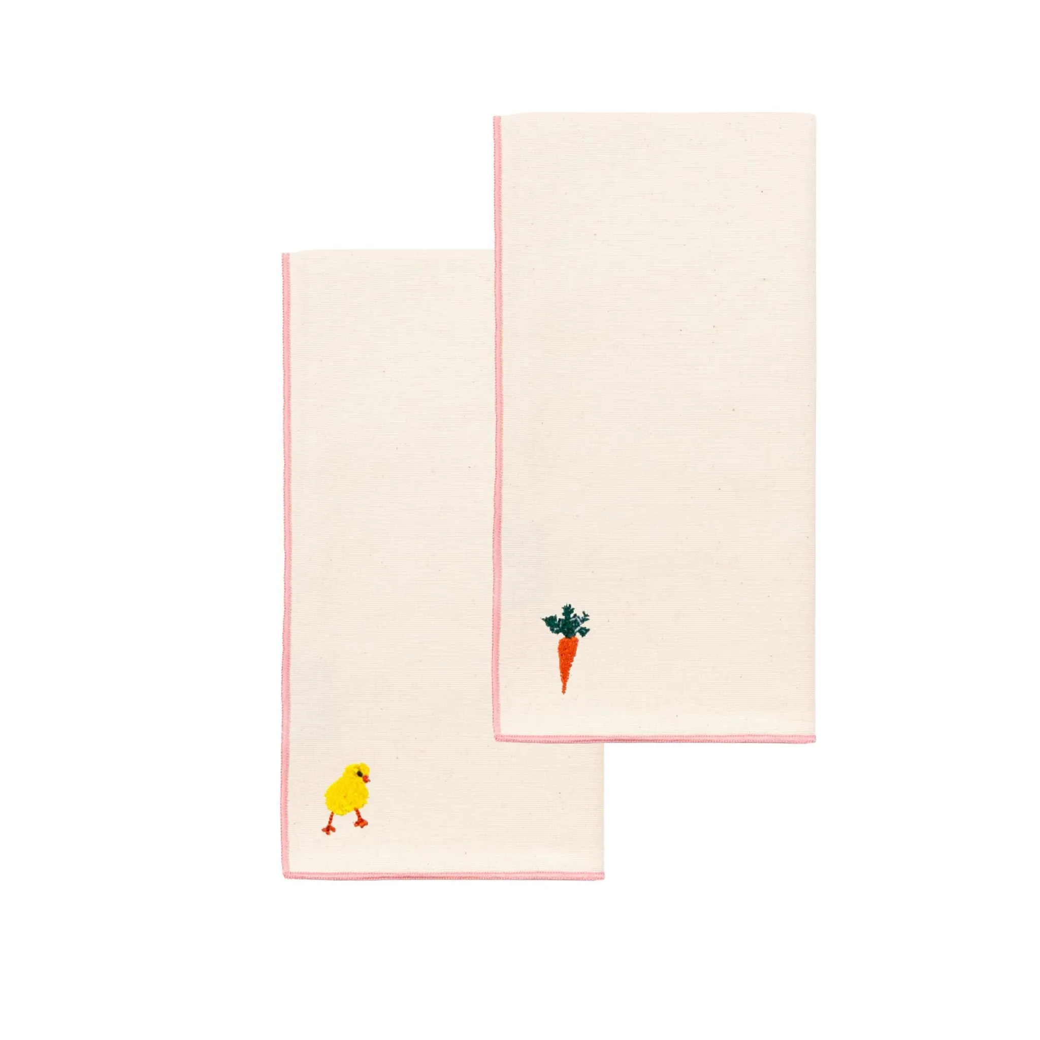 Nazaré Easter Embroidered Napkin - Ecru, Cotton product