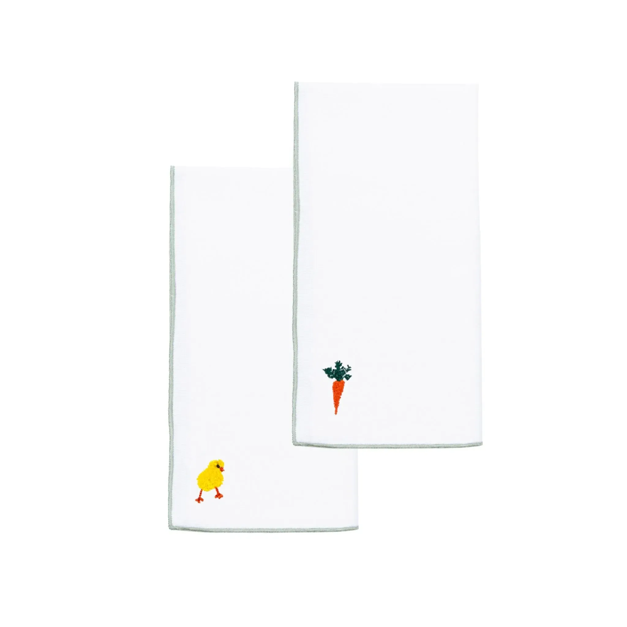 Nazaré Easter Embroidered Table Linen - White, Cotton product