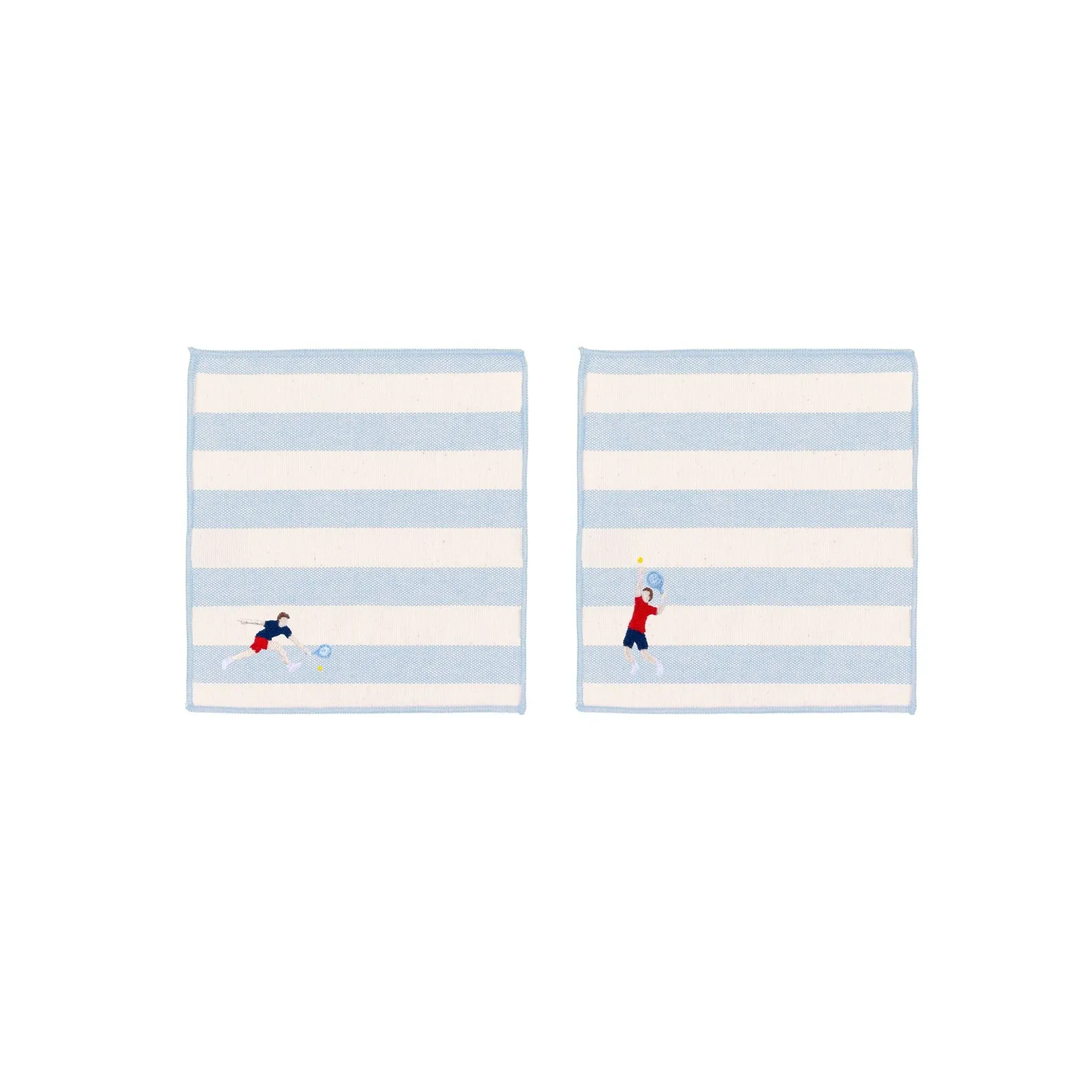 Barra Embroidered Retro Sports Cotton Table Linen product