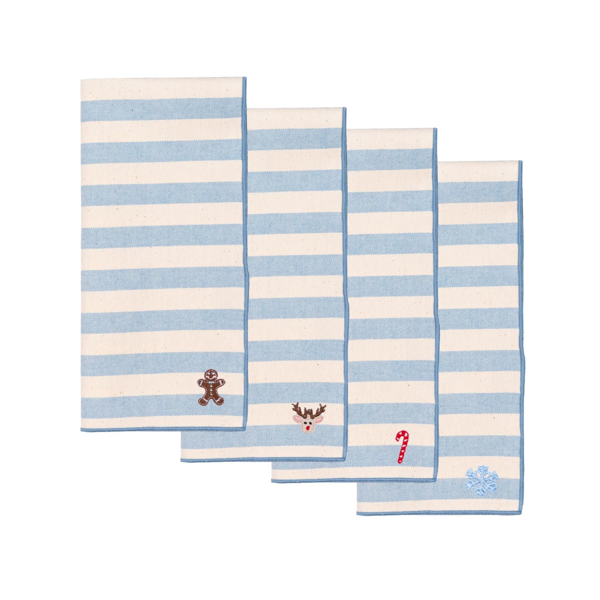 Barra Christmas Embroidered Table Linen - Cotton product