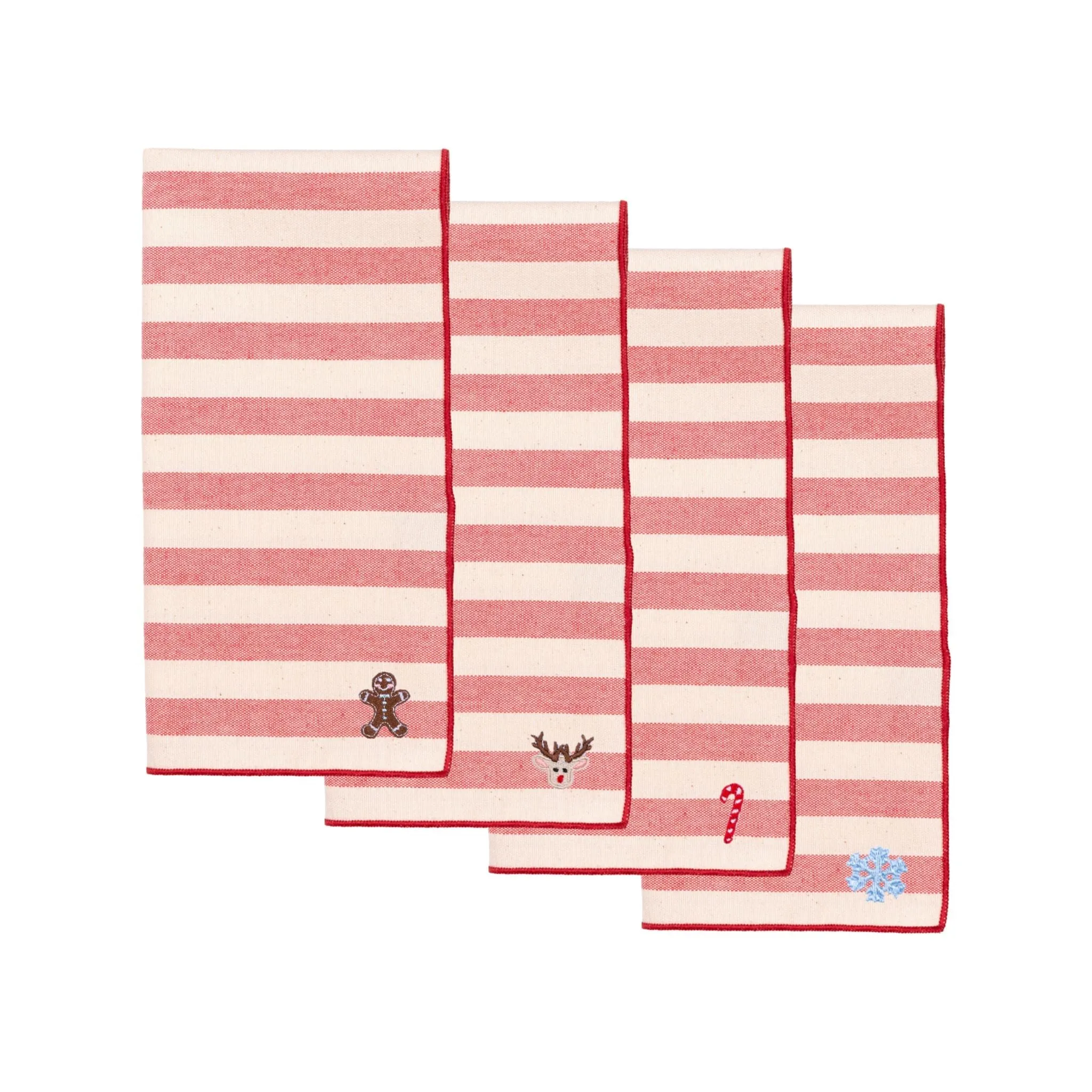 Barra Christmas Embroidered Table Linen - Cotton product