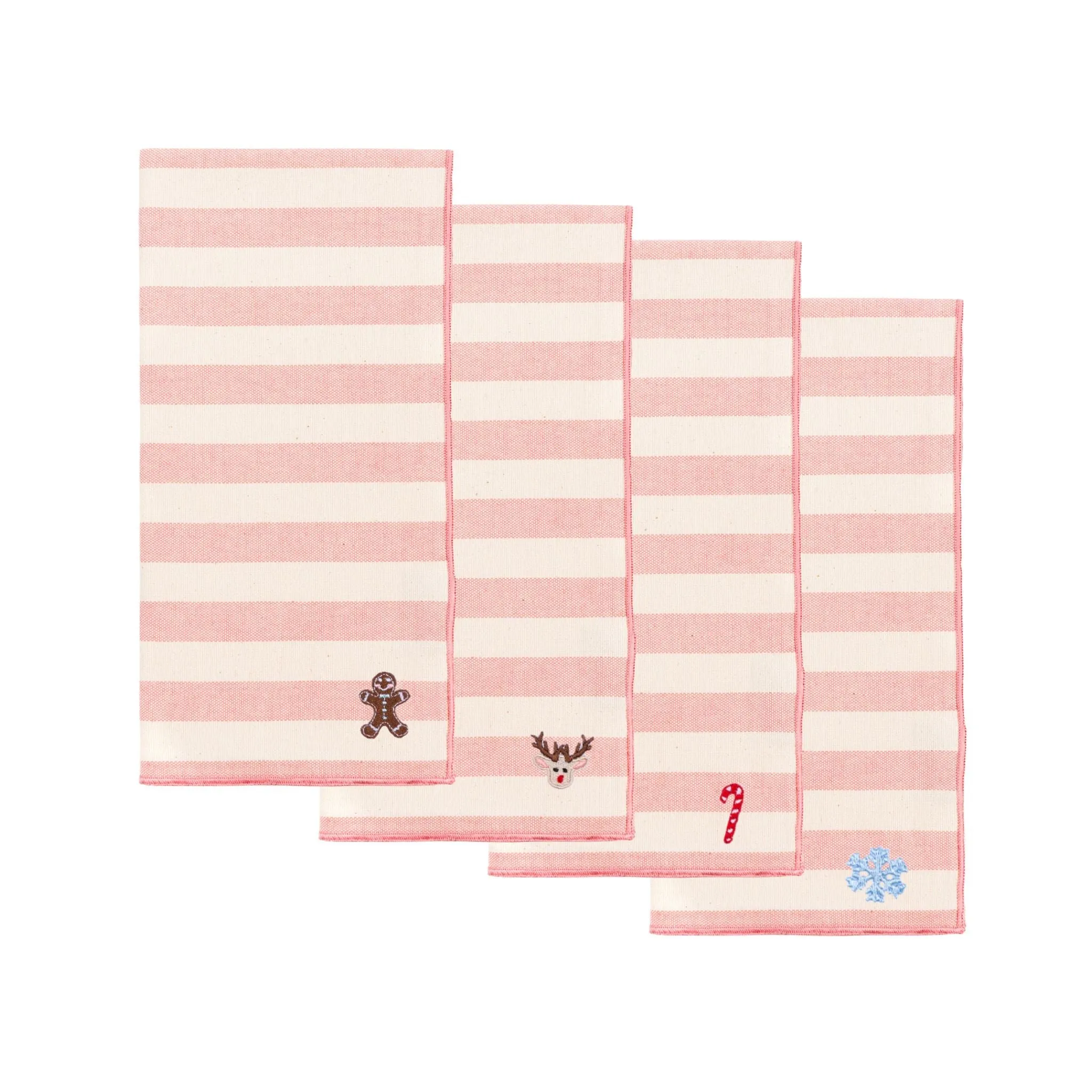 Barra Christmas Embroidered Table Linen - Cotton product