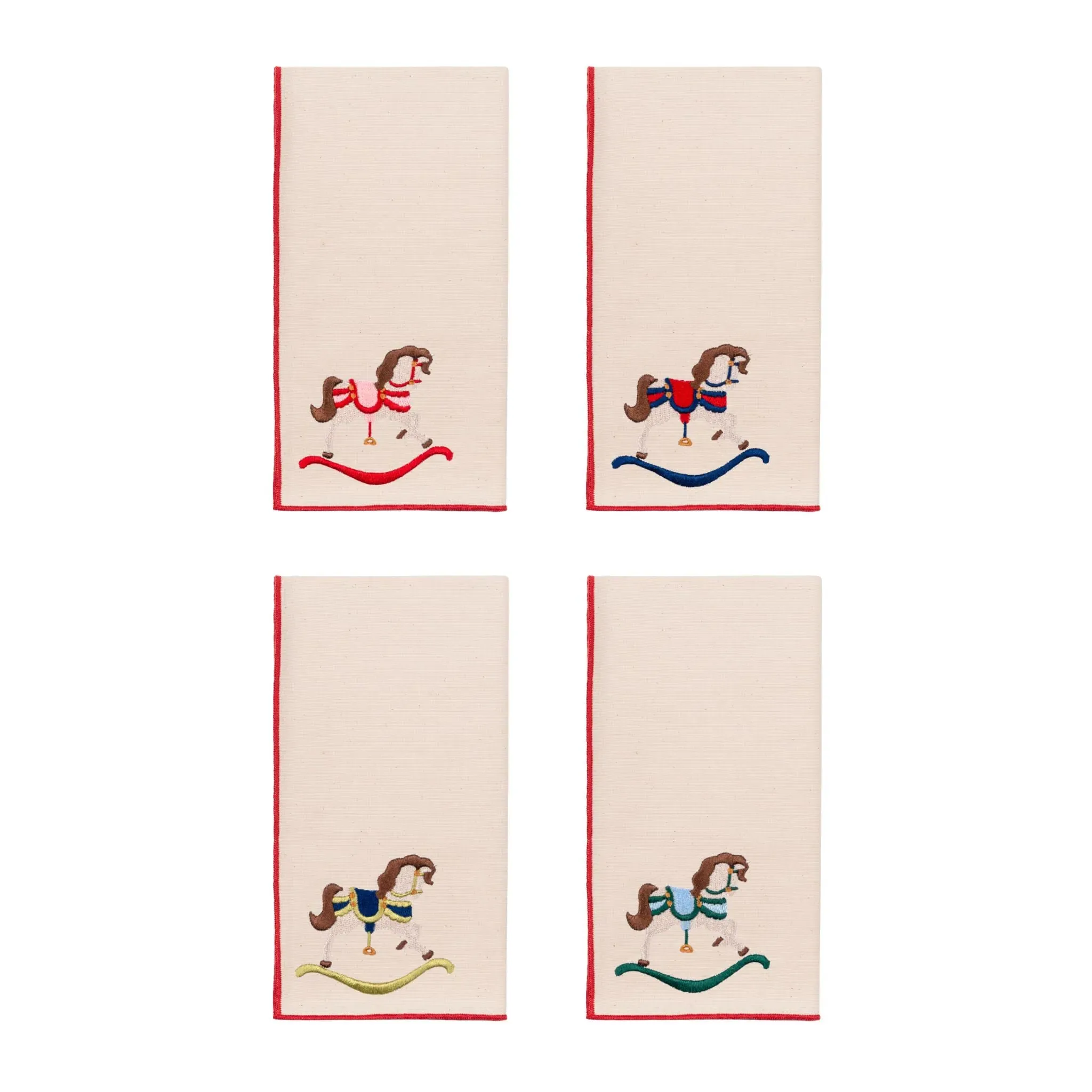 Nazaré Cotton Table Linen with Rocking Horse Embroidery product