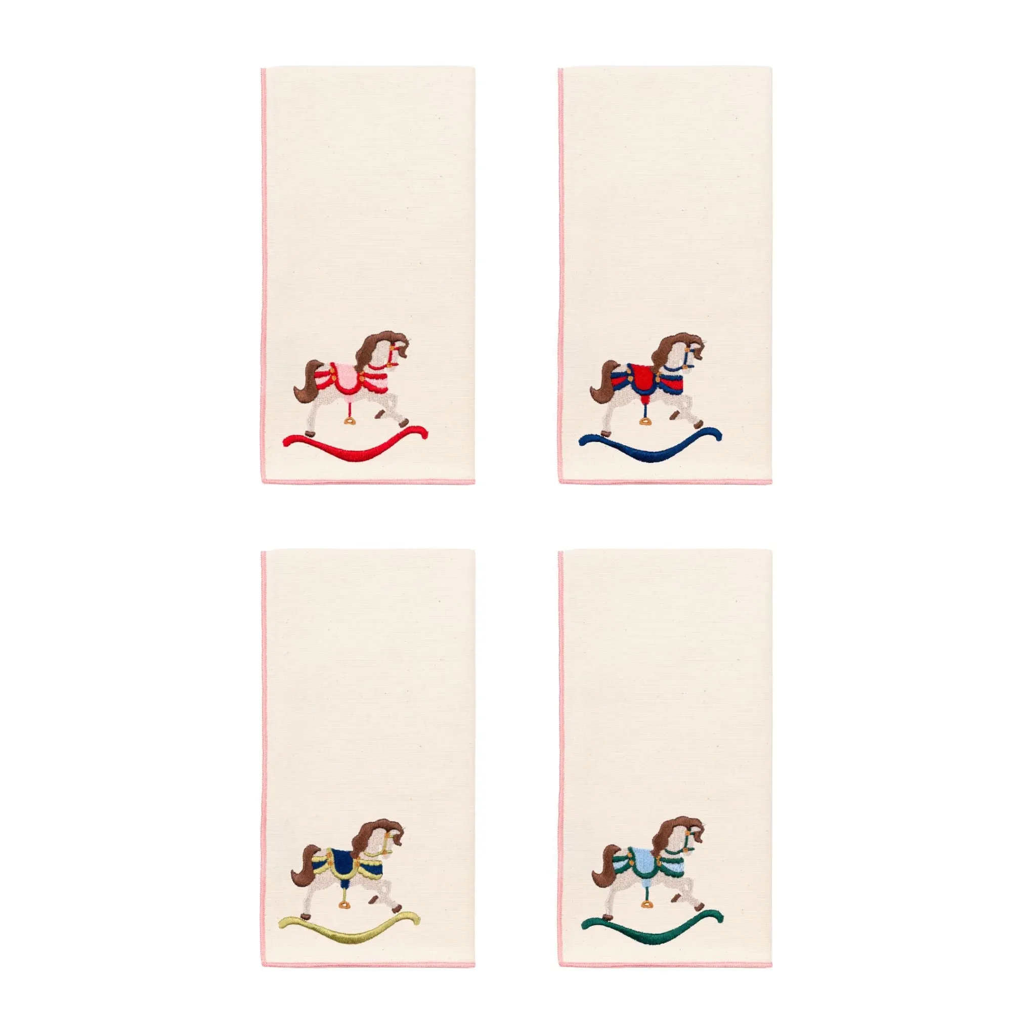 Nazaré Cotton Table Linen with Rocking Horse Embroidery product