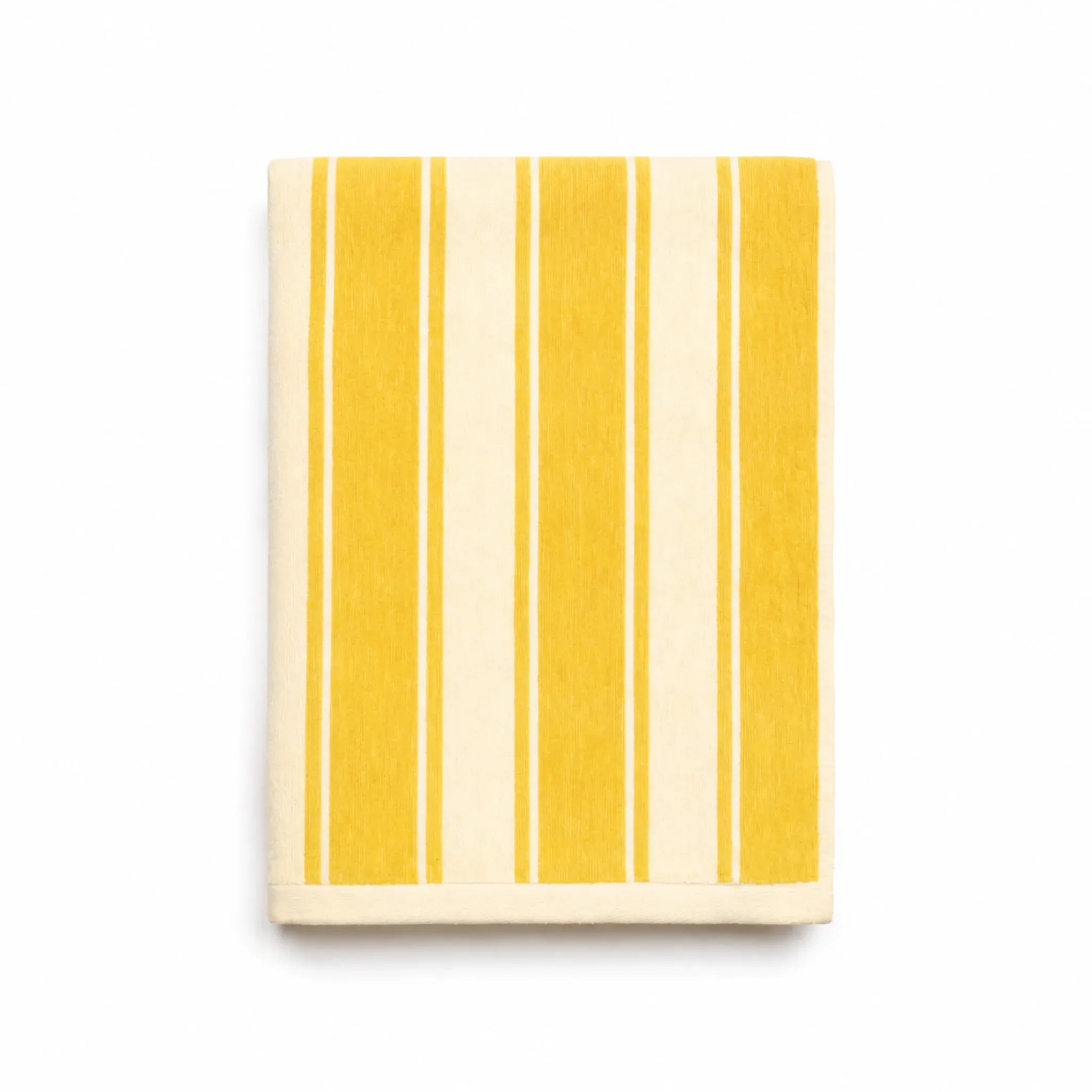 Meco Stripes Beach Towel - Yellow, Cotton product
