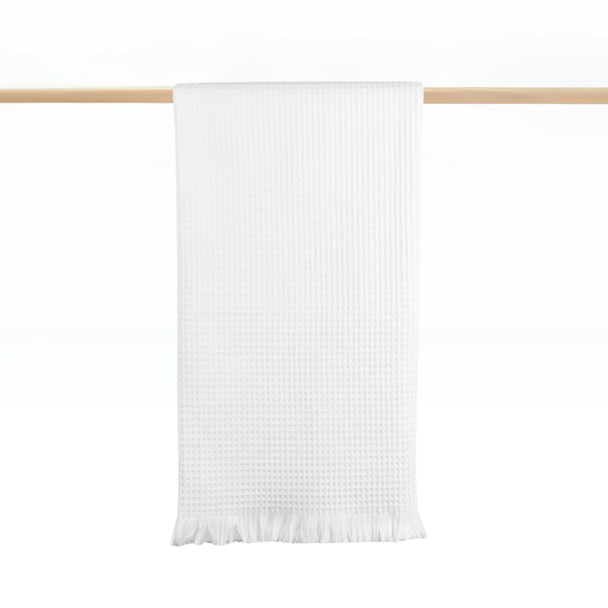 Santana Hand Towel - White, Cotton product