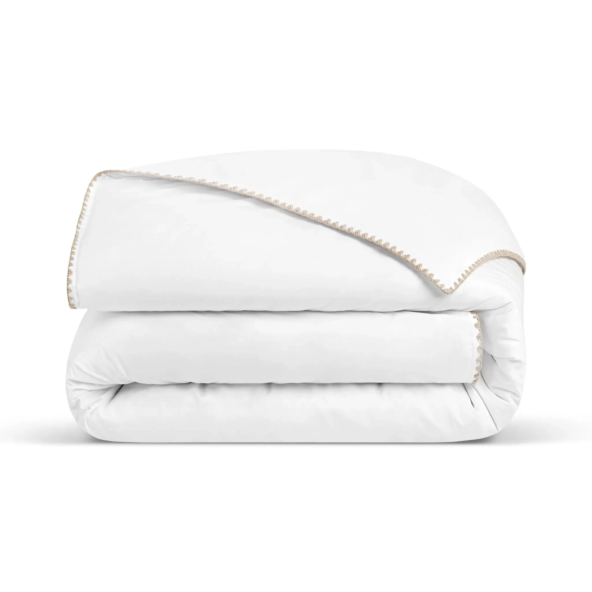 Cascais Percale 400 TC Bed Linen - White, Cotton product