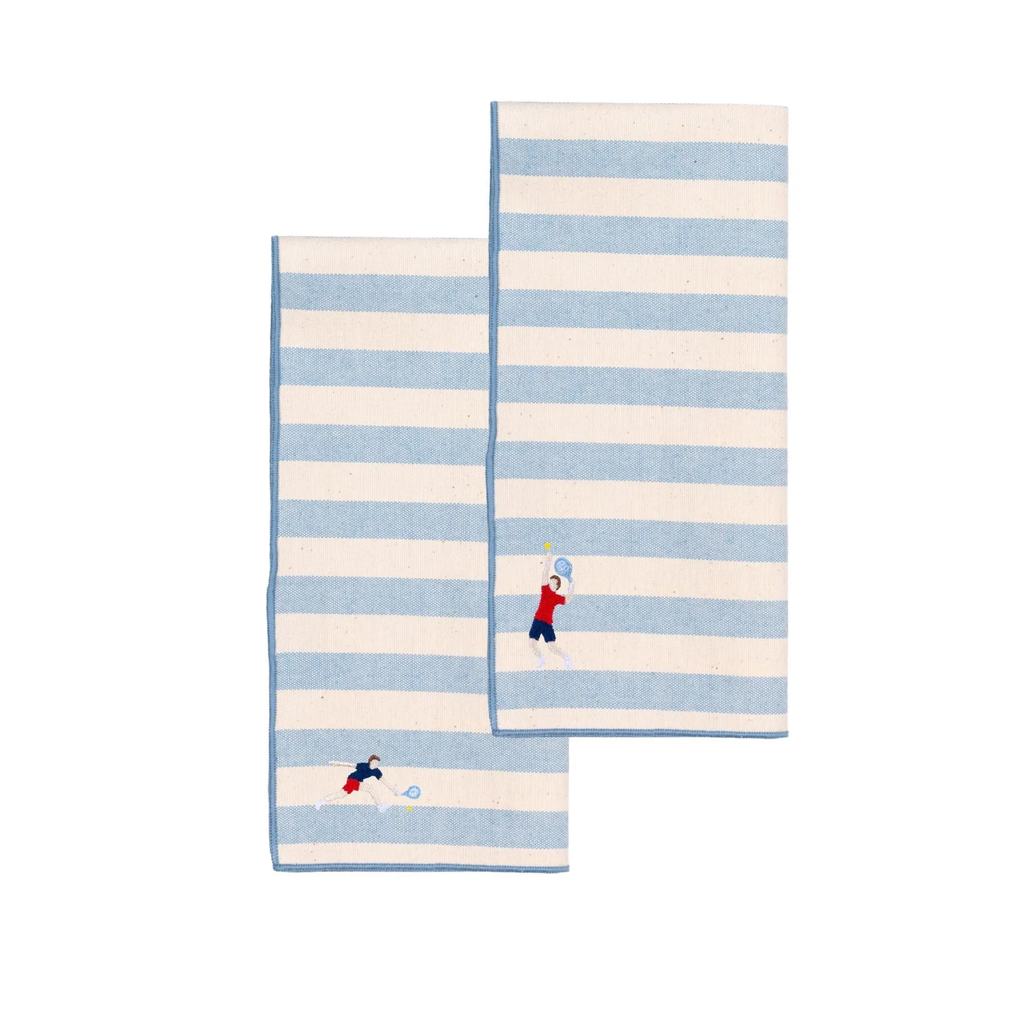 Barra Embroidered Retro Sports Cotton Table Linen product