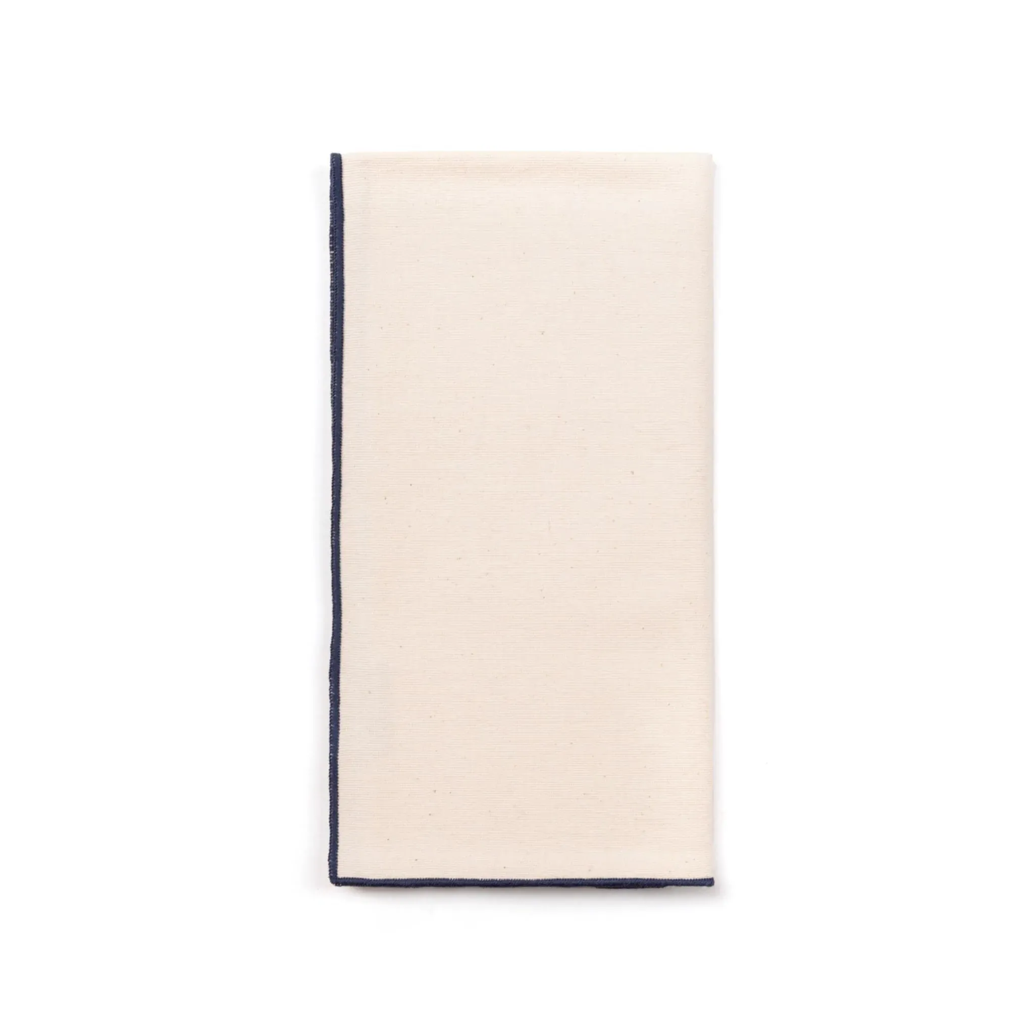 Nazaré Cotton Napkin with Piping - Ecru product