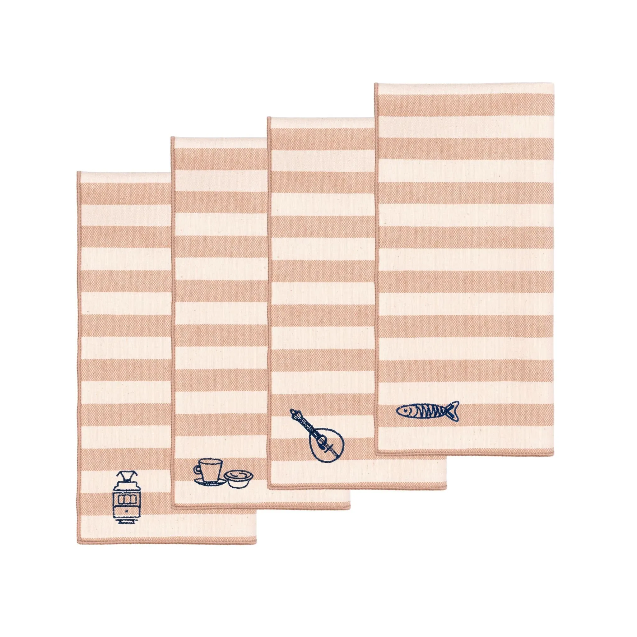 Barra Embroidered Table Linen Set - Cotton product