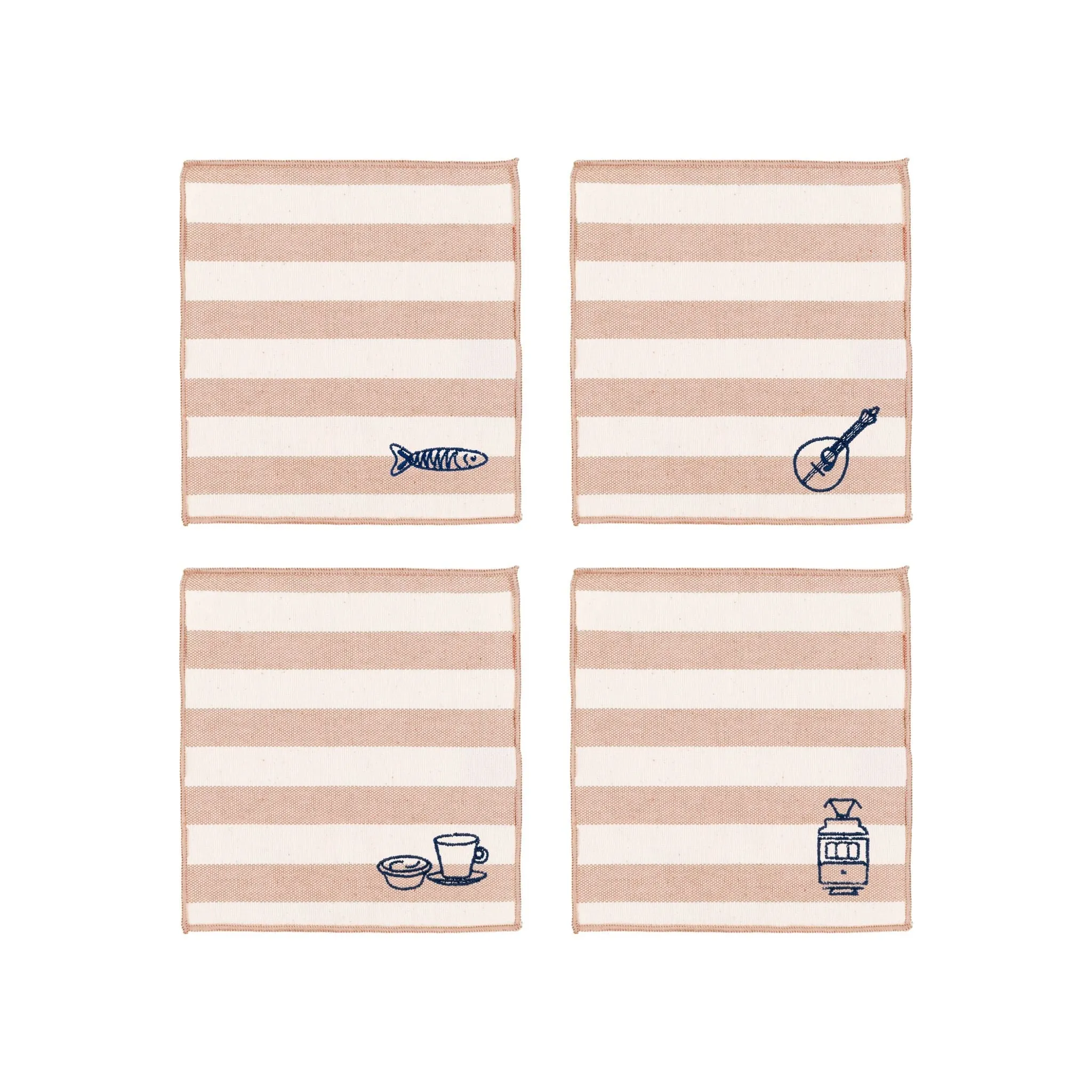 Barra Embroidered Table Linen - Cotton product