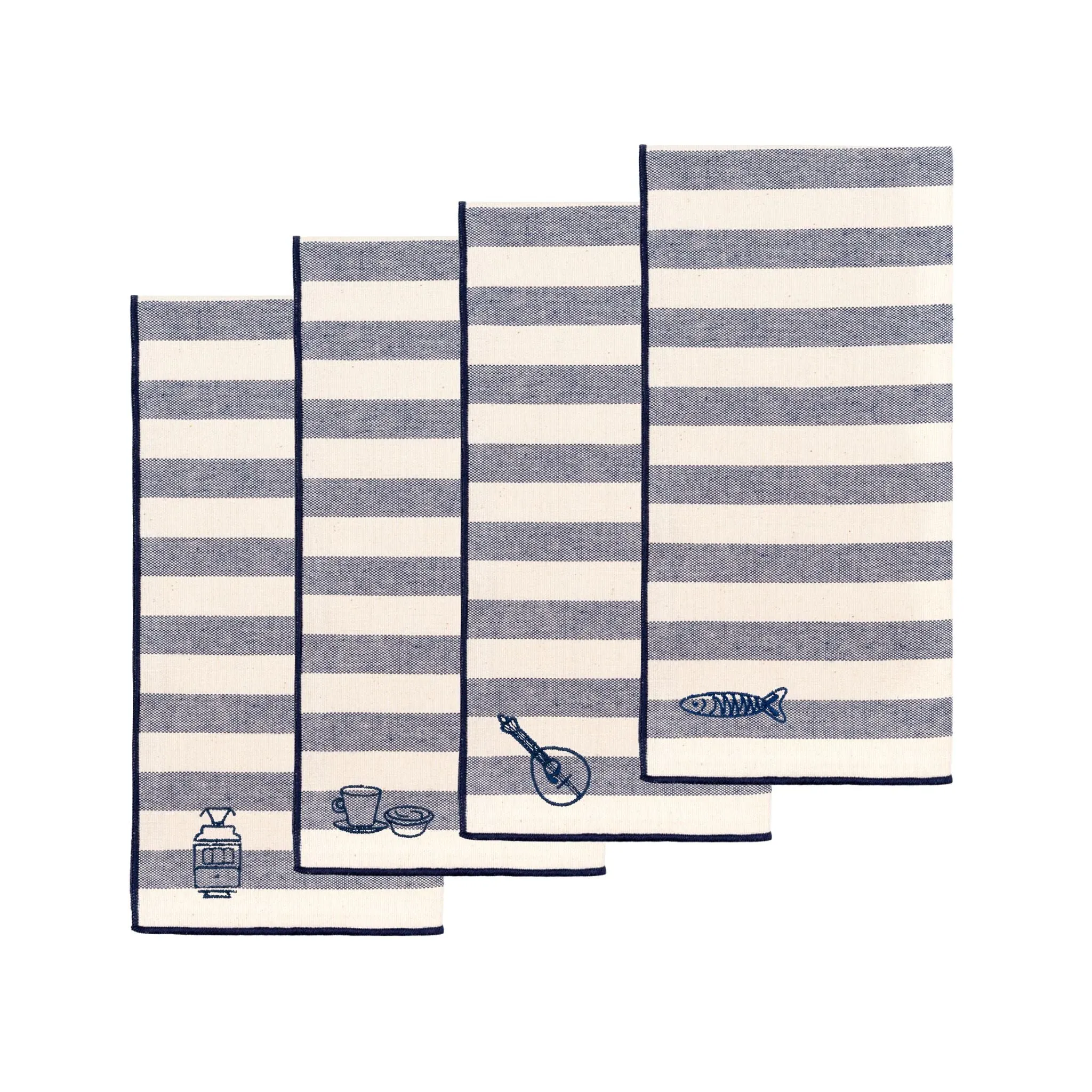Barra Embroidered Table Linen Set - Cotton product