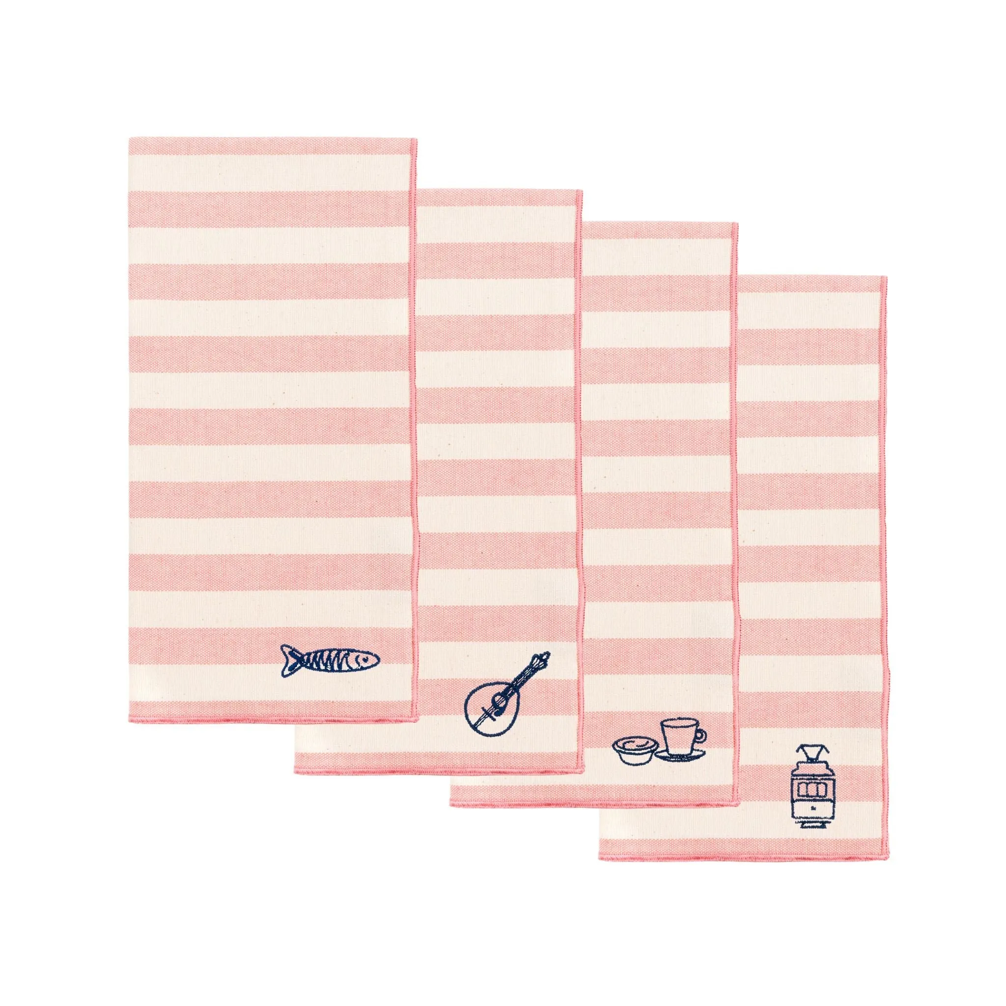 Barra Embroidered Table Linen Set - Cotton product