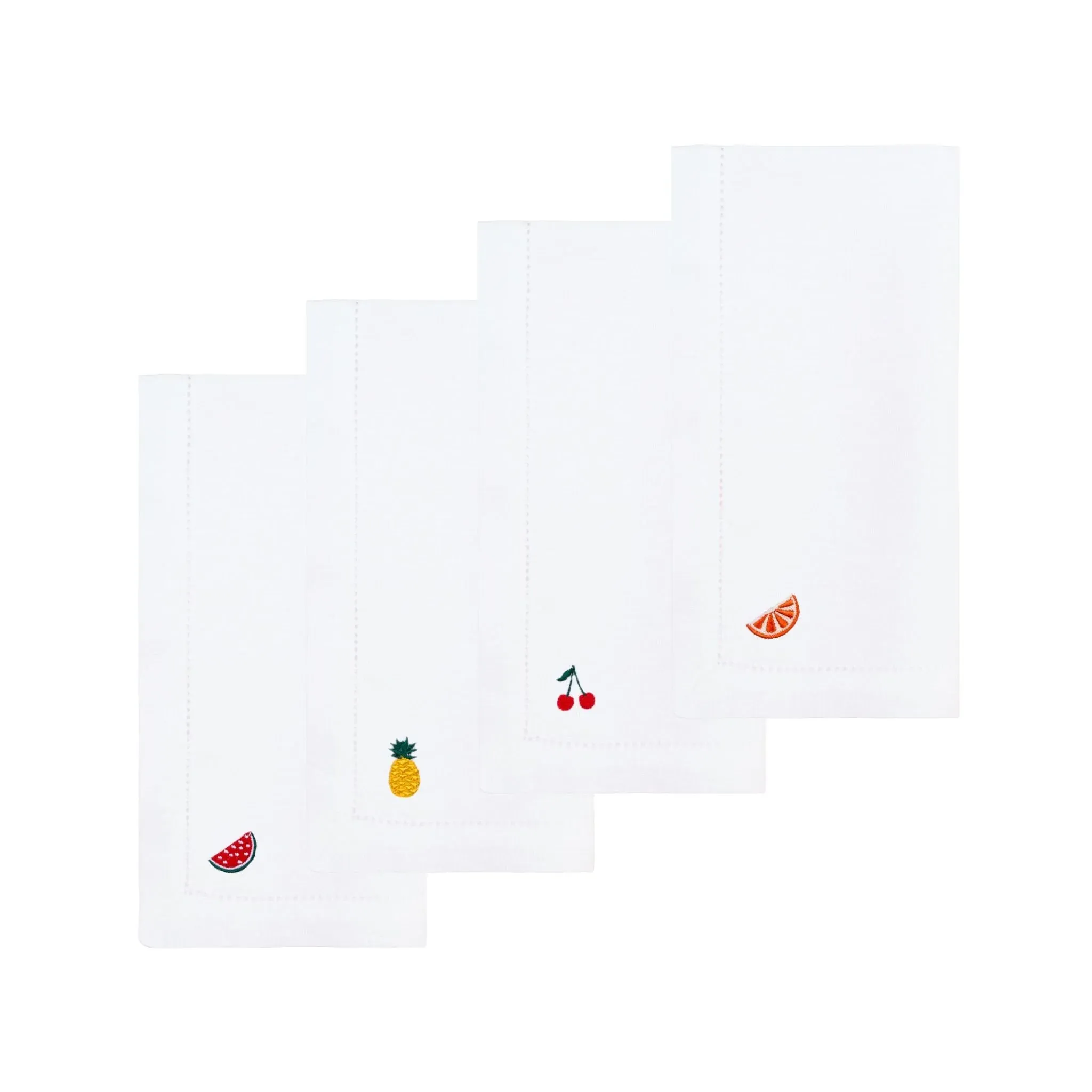 Mafra Embroidered Fruit Table Linens - Linen product