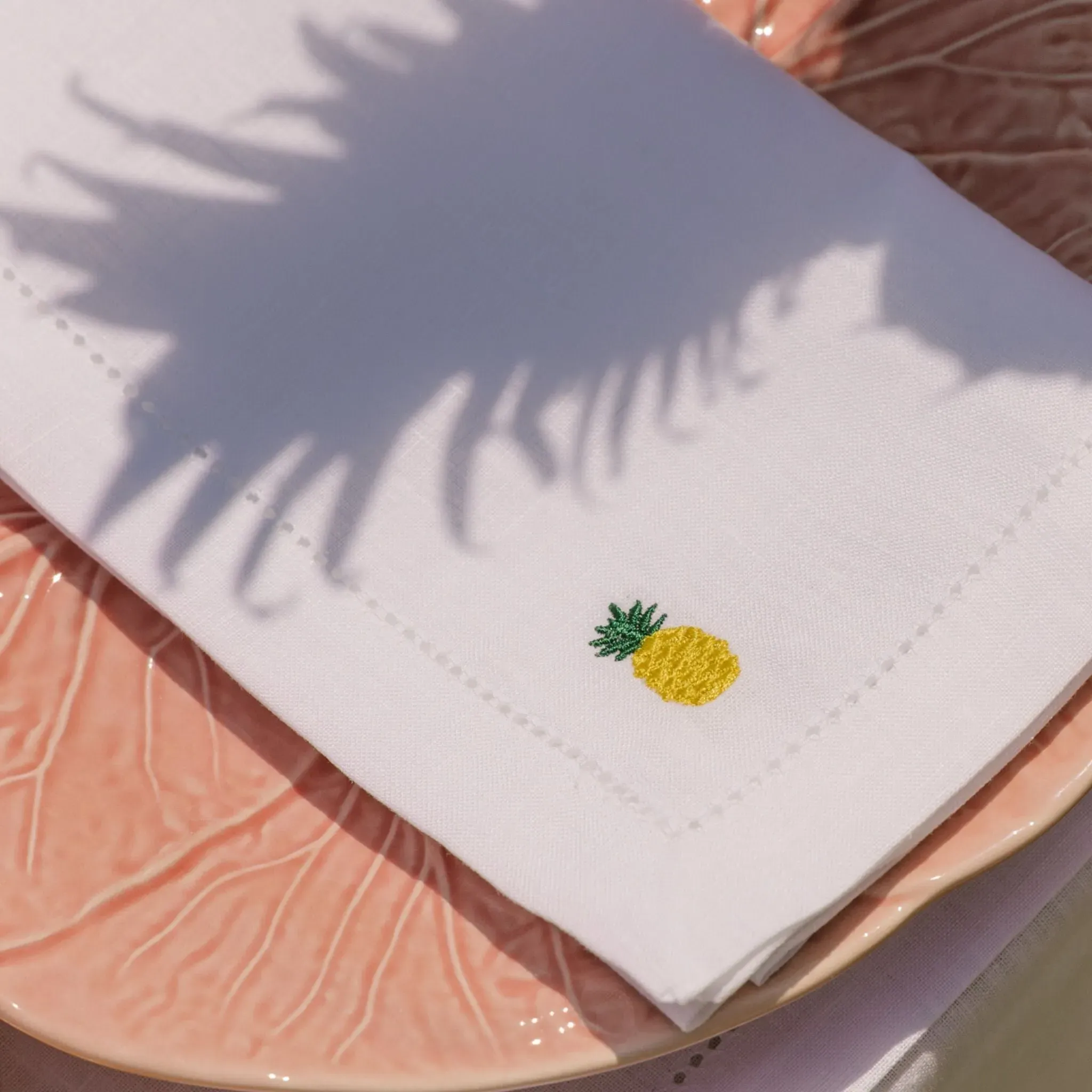 Mafra Embroidered Fruit Table Linens - Linen product