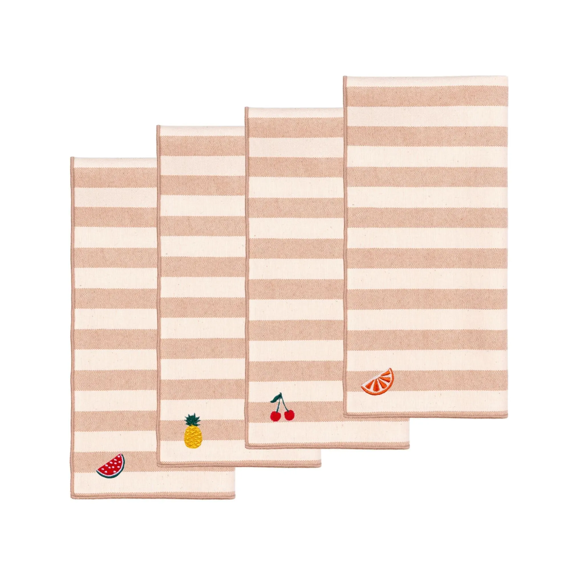 Barra Embroidered Fruit Table Linen - Cotton product
