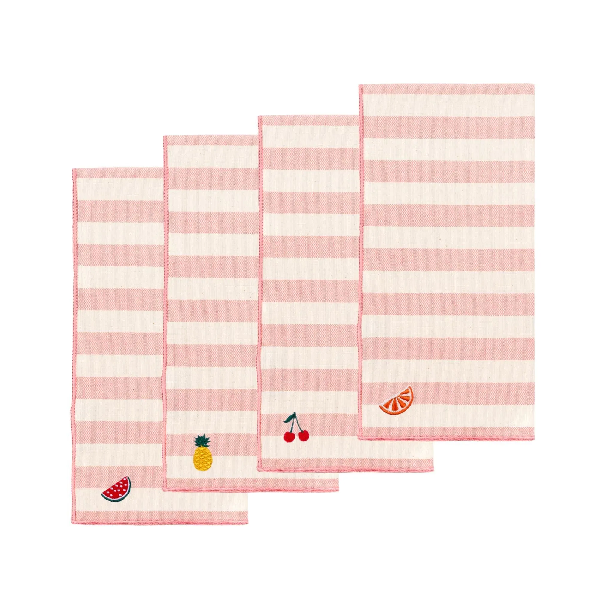 Barra Embroidered Fruit Table Linen Set - Cotton product