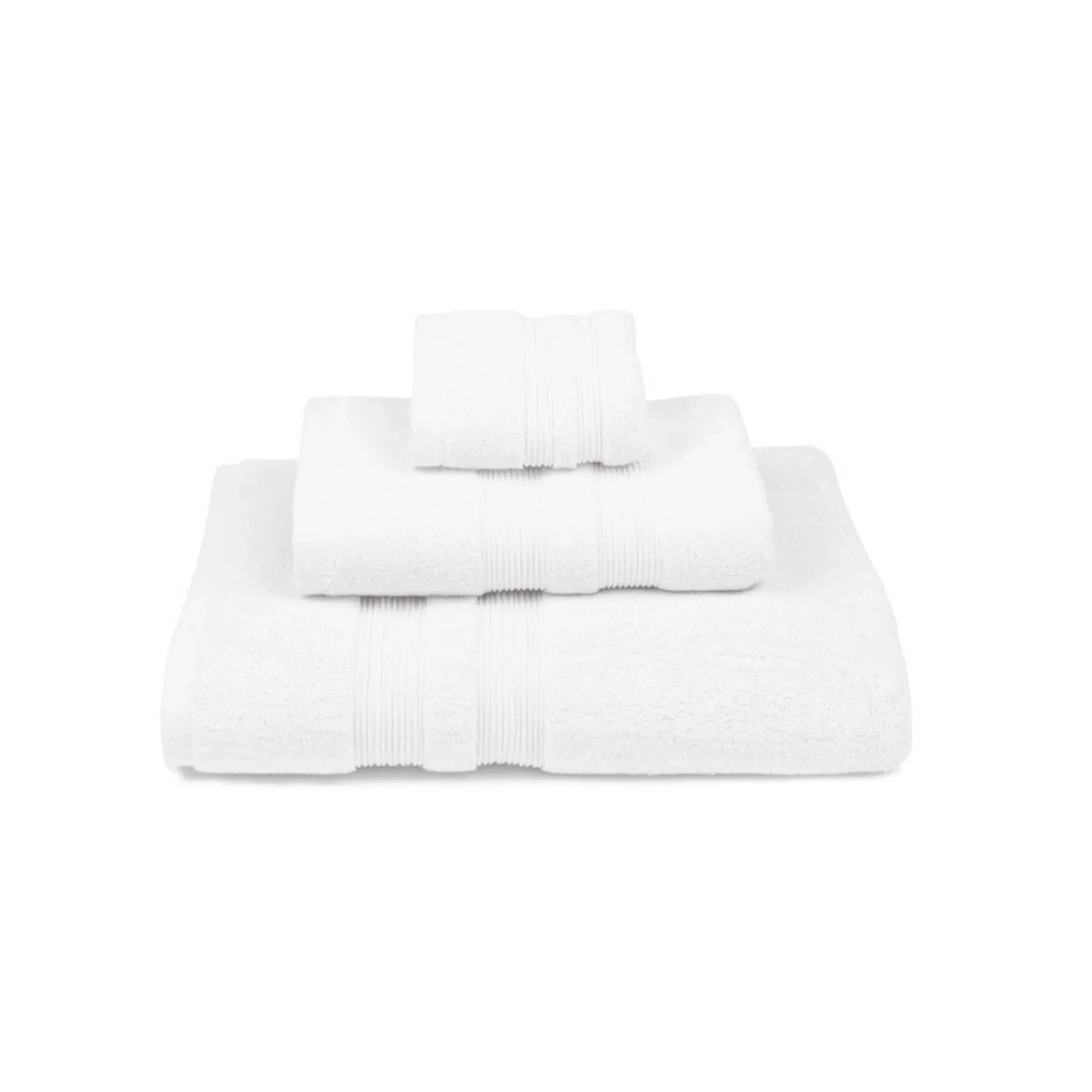 Elegance Bath Towel - White, Cotton product