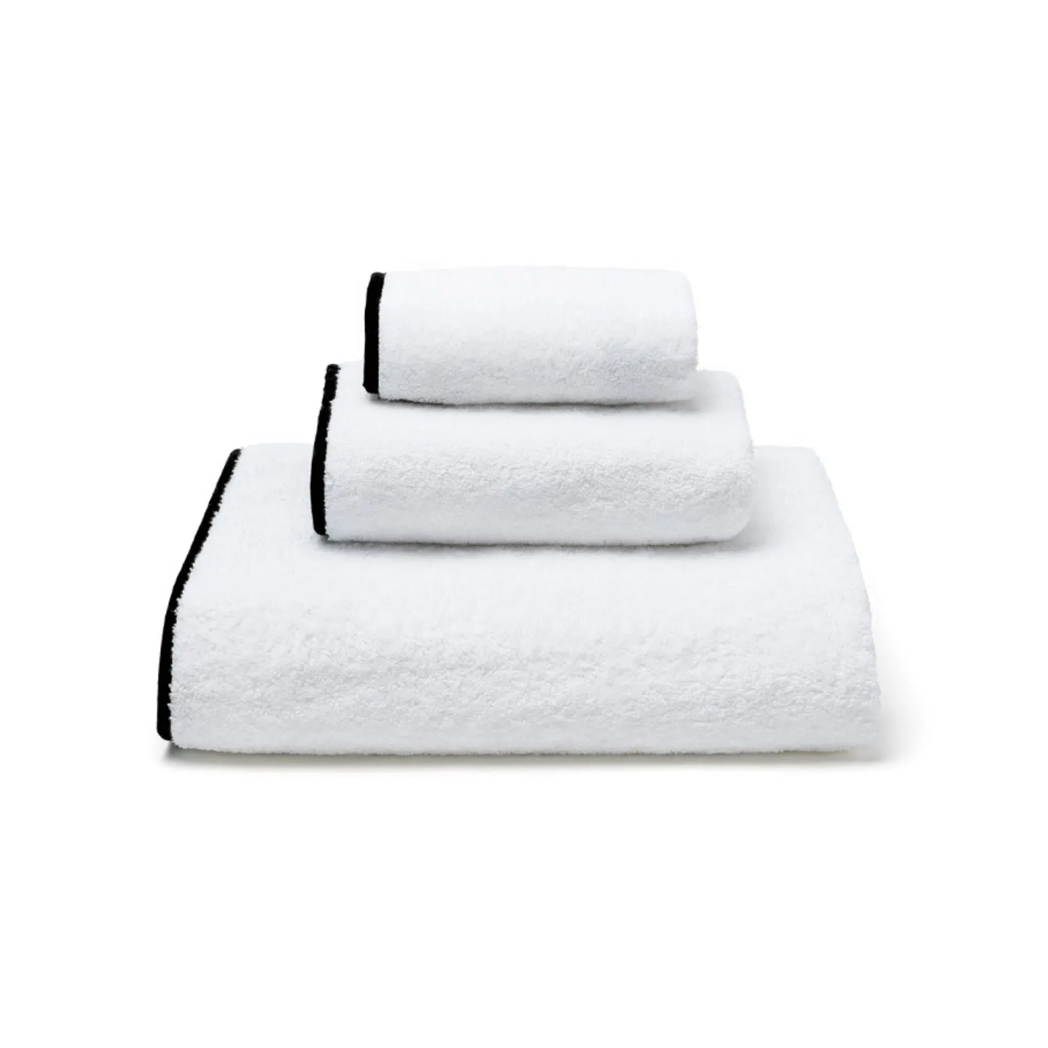 Mira Organic Cotton Terry Towel - Black product