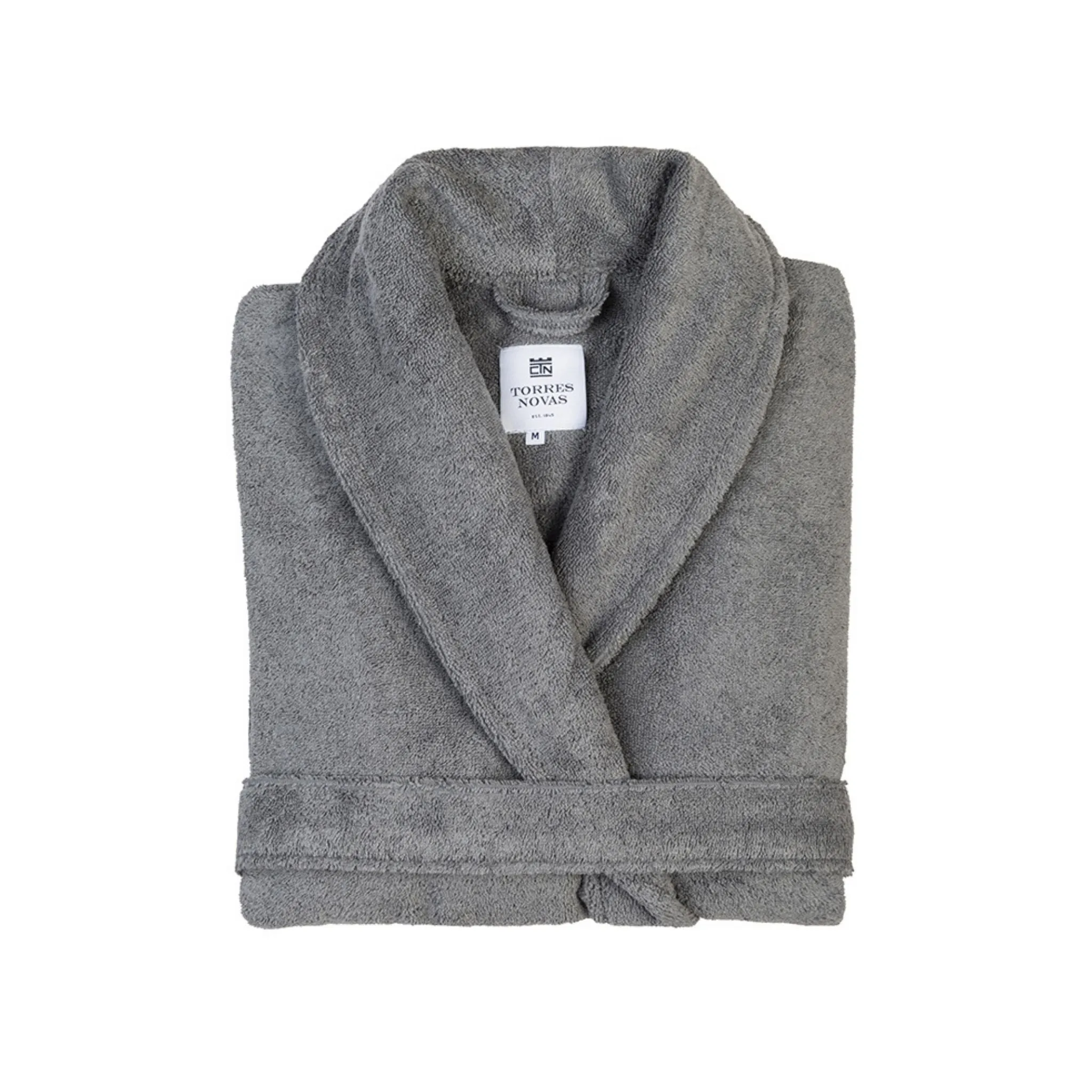 Torres Novas Bathrobe - Grey, Cotton product