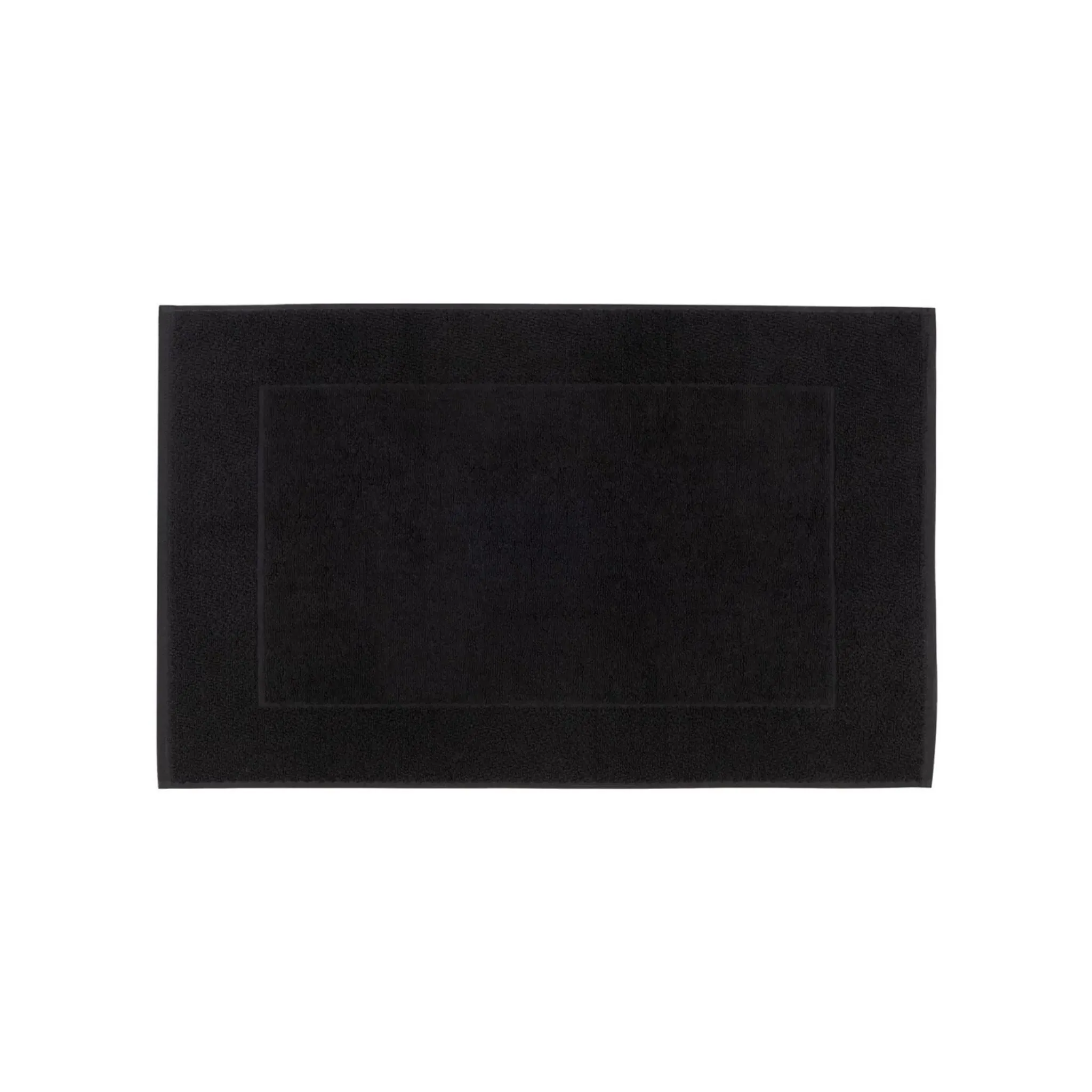 Torres Novas Bath Mat - Caviar Black, Cotton product