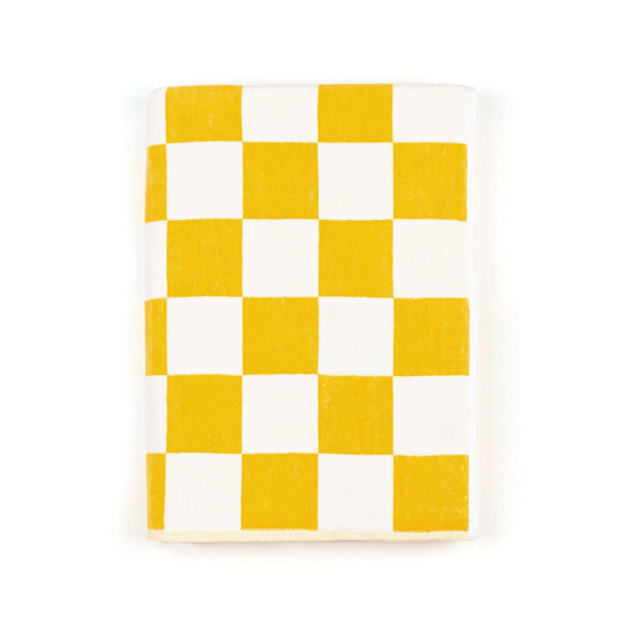 Gibalta Chequered Beach Towel - Cotton product