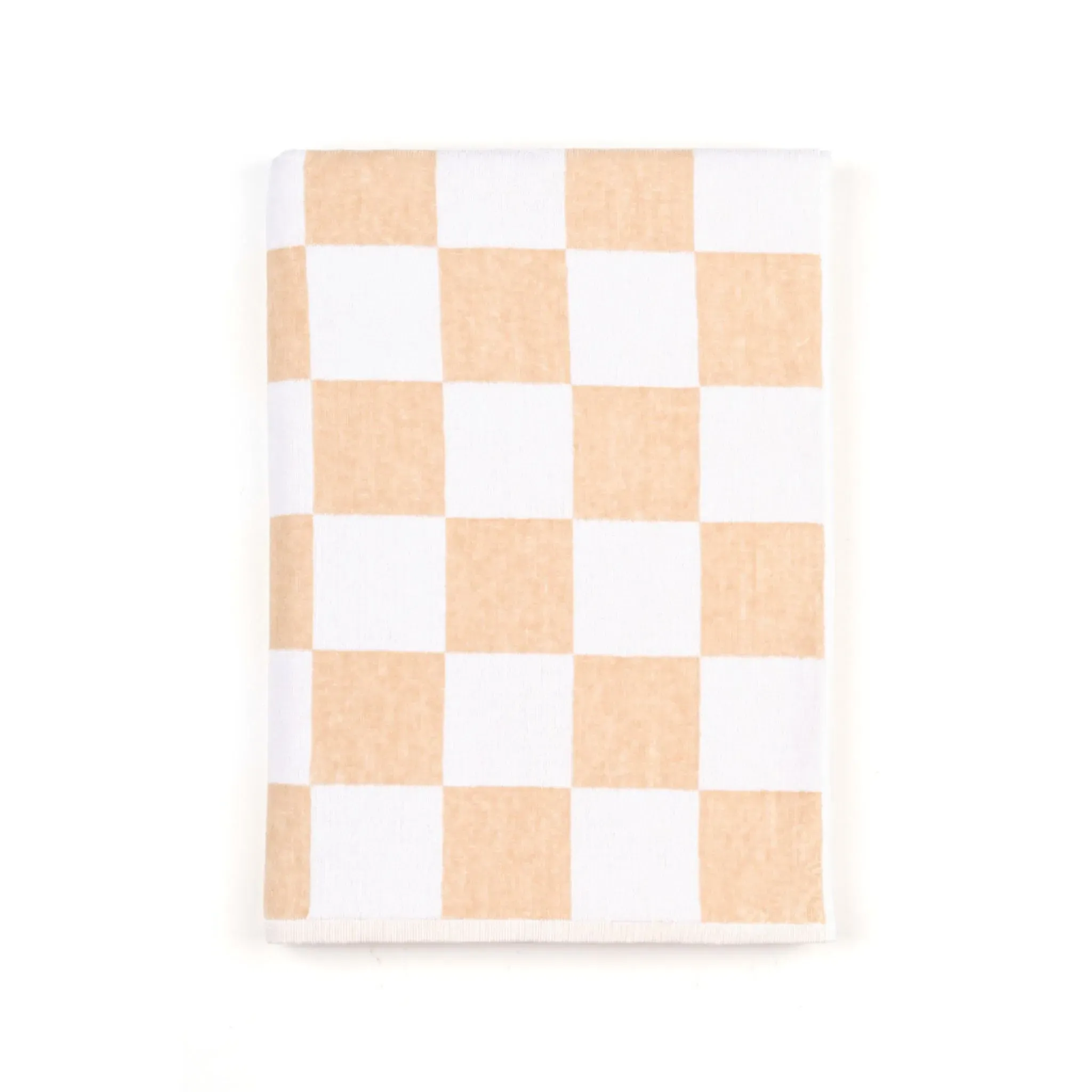 Gibalta Chequered Beach Towel - Cotton product