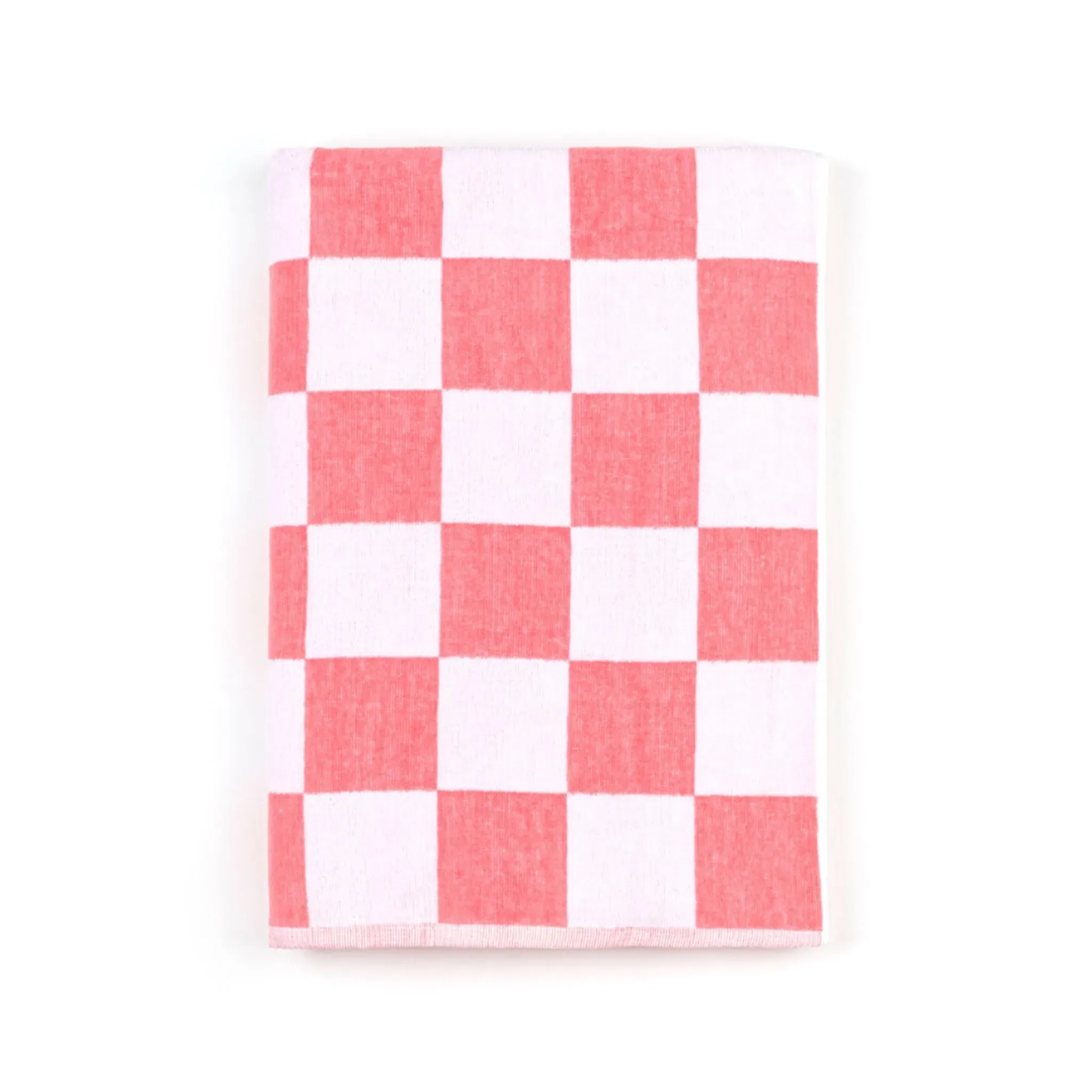 Gibalta Chequered Beach Towel - Cotton product