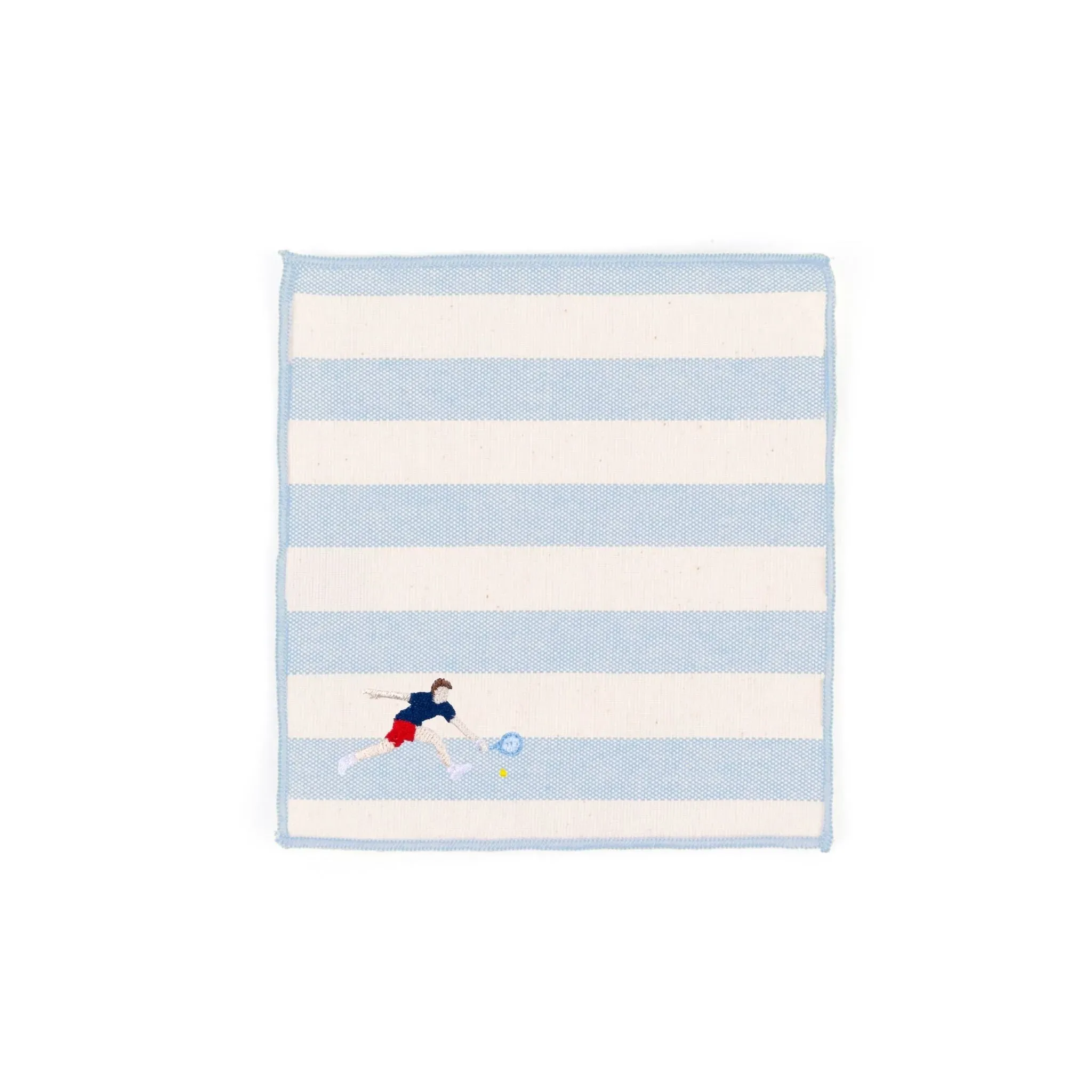 Barra Table Linen with Retro Sports Embroidery - Cotton product