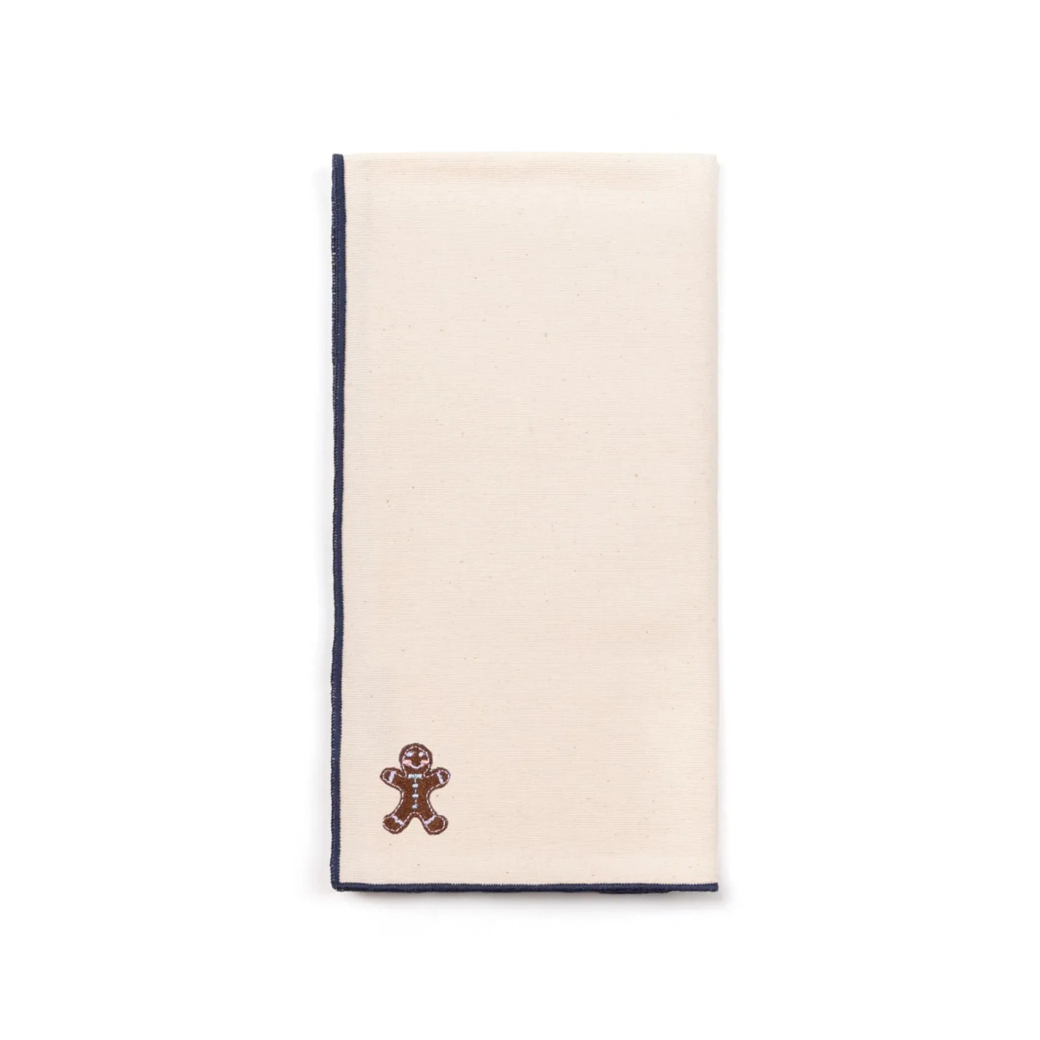 Nazaré Christmas Embroidered Napkin - Ecru, Cotton product