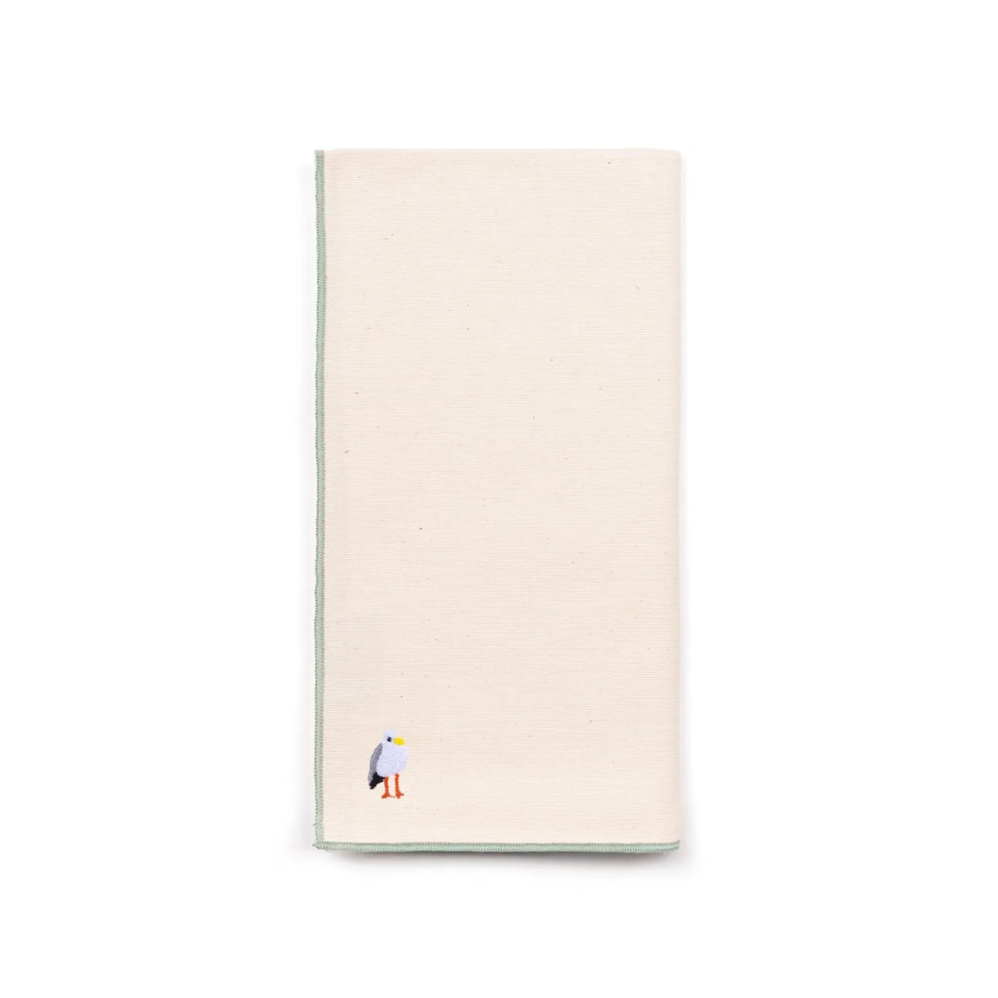 Nazaré Cotton Napkin with Embroidered Motifs - Ecru product