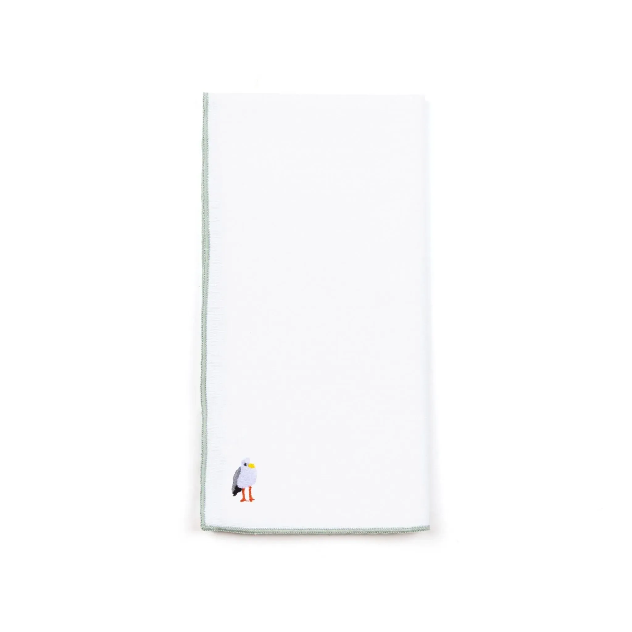 Nazaré Embroidered Cotton Table Linen - White product