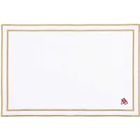 Nazaré Embroidered Cotton Table Linen - White by Torres Novas, image 2