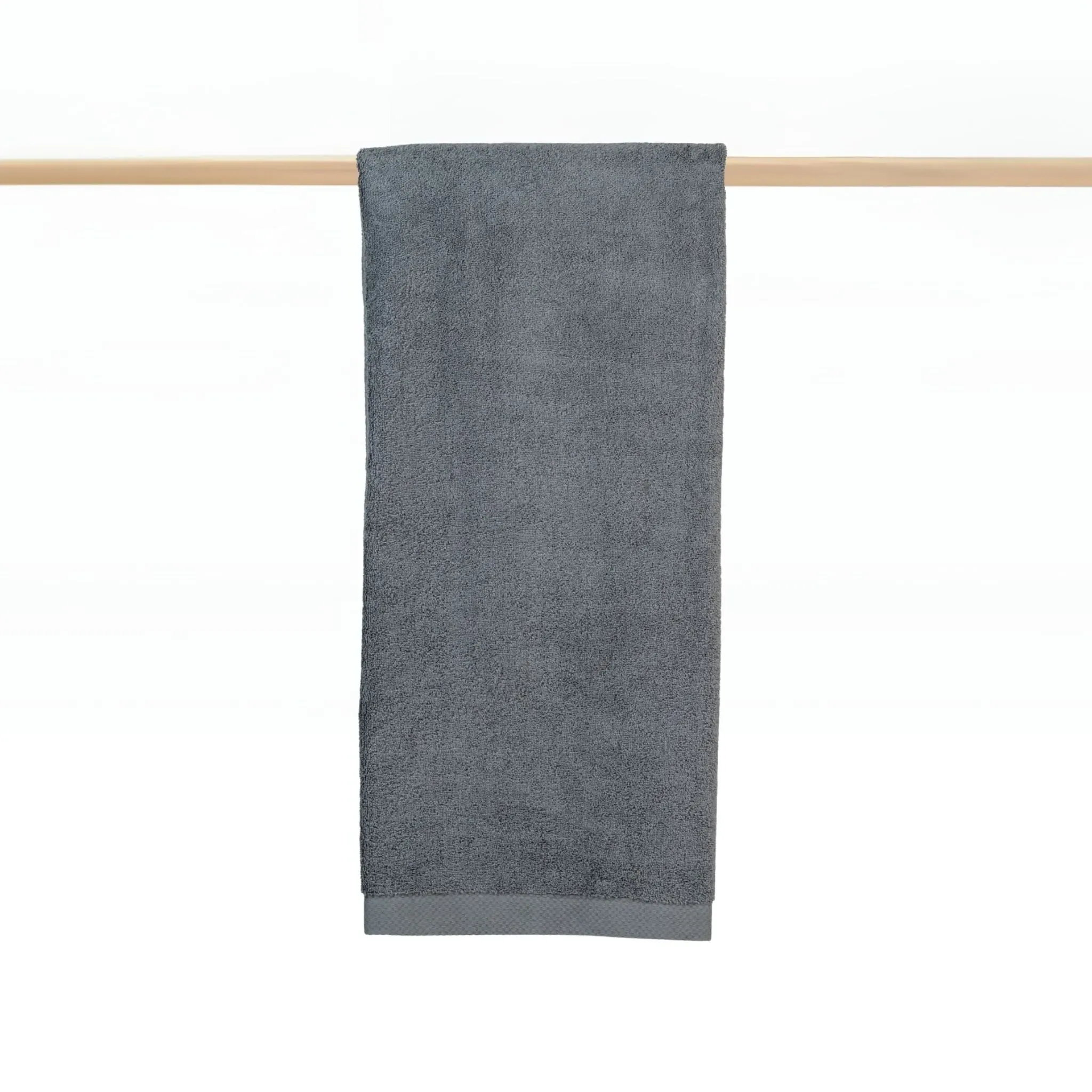 Kids Bath Towel 550 GSM - Grey, Cotton