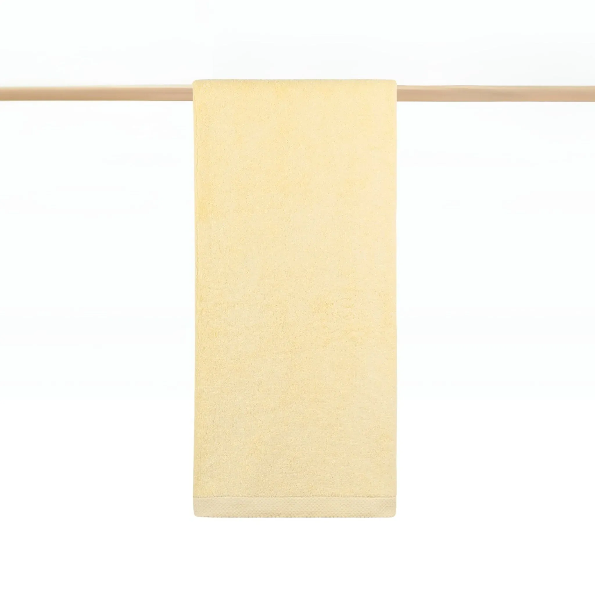 Kids Bath Towel 550 GSM - Yellow, Cotton