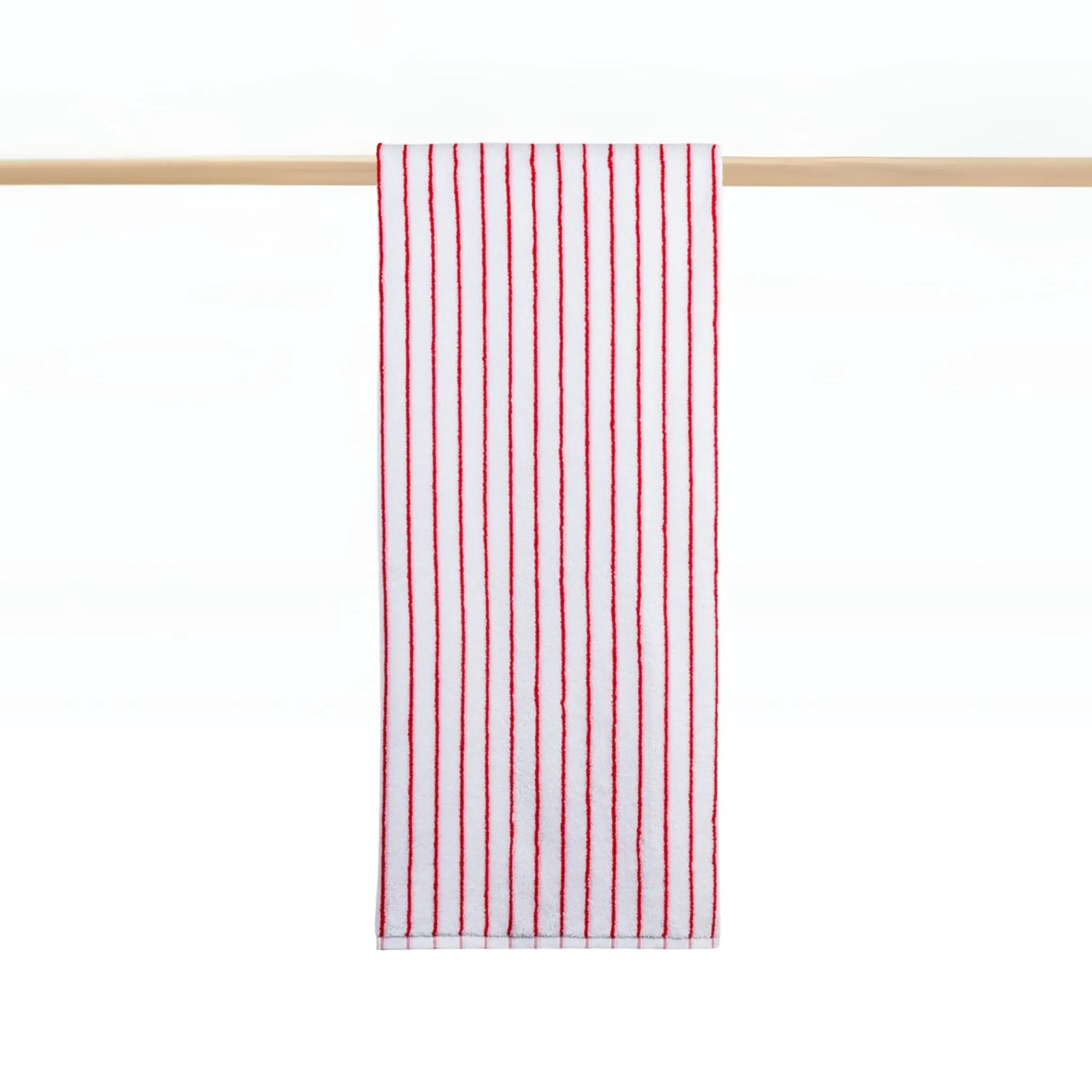 Kid's Towel Set with Double Stripe - Pink, Cotton