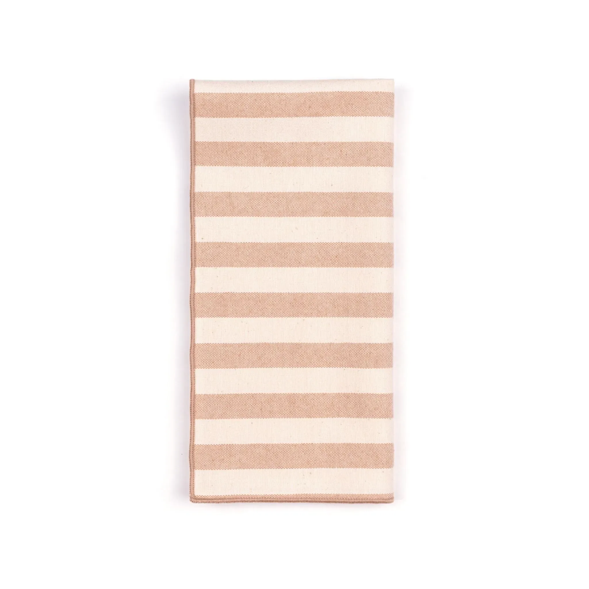 Striped Table Linen Collection - Beige