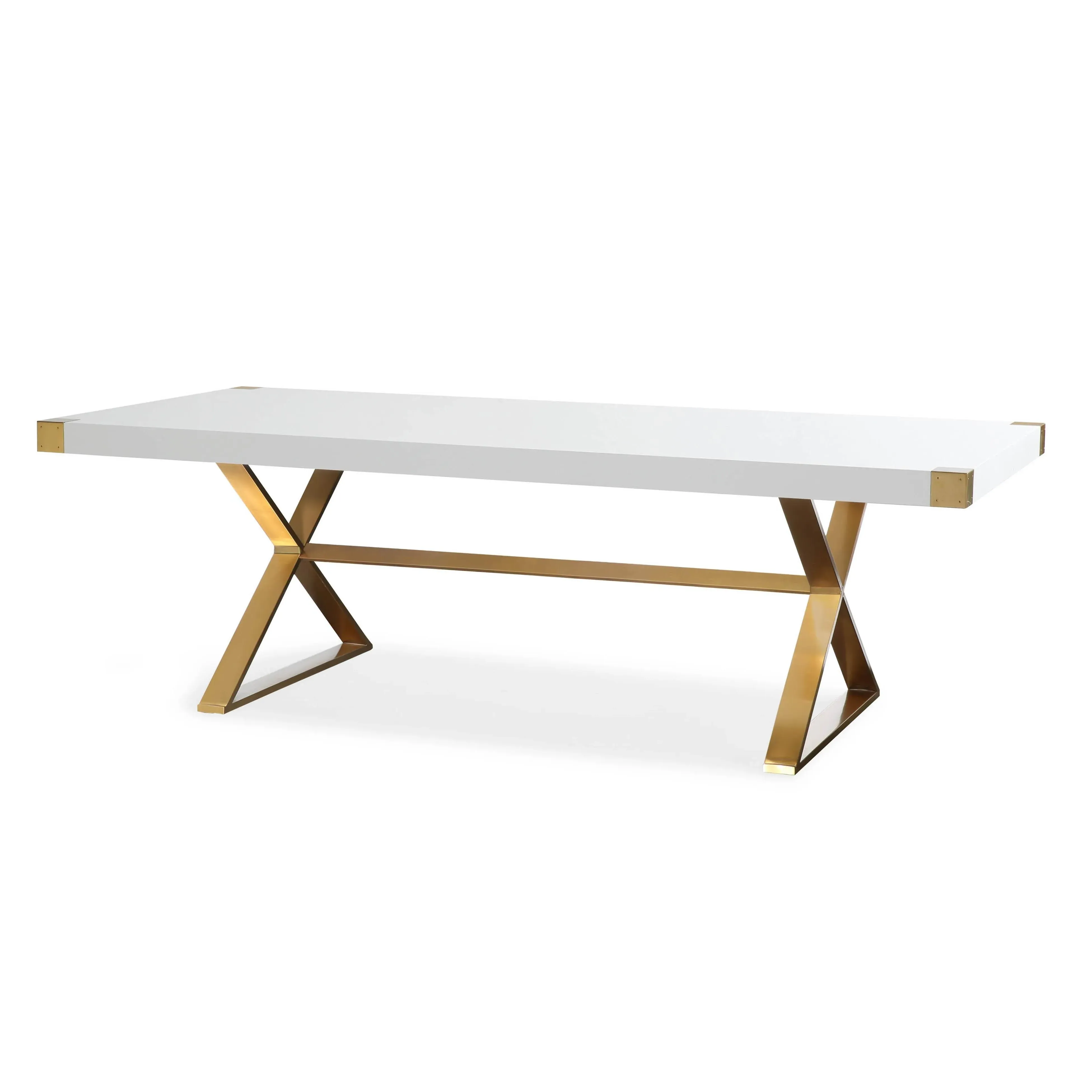 Adeline Rectangular Dining Table - Black Lacquer product