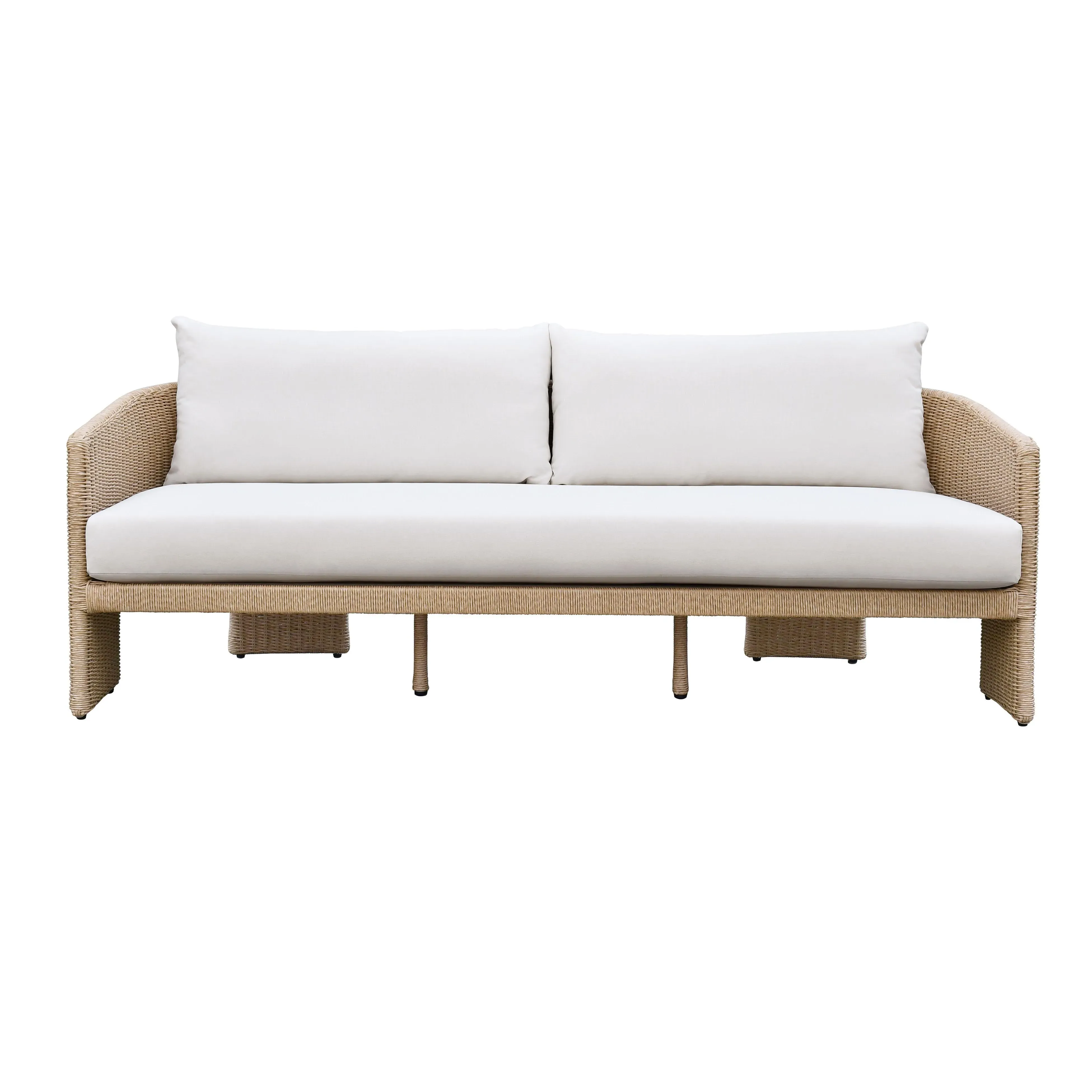 Alexa Outdoor Sofa - Rattan, Performance Fabric product