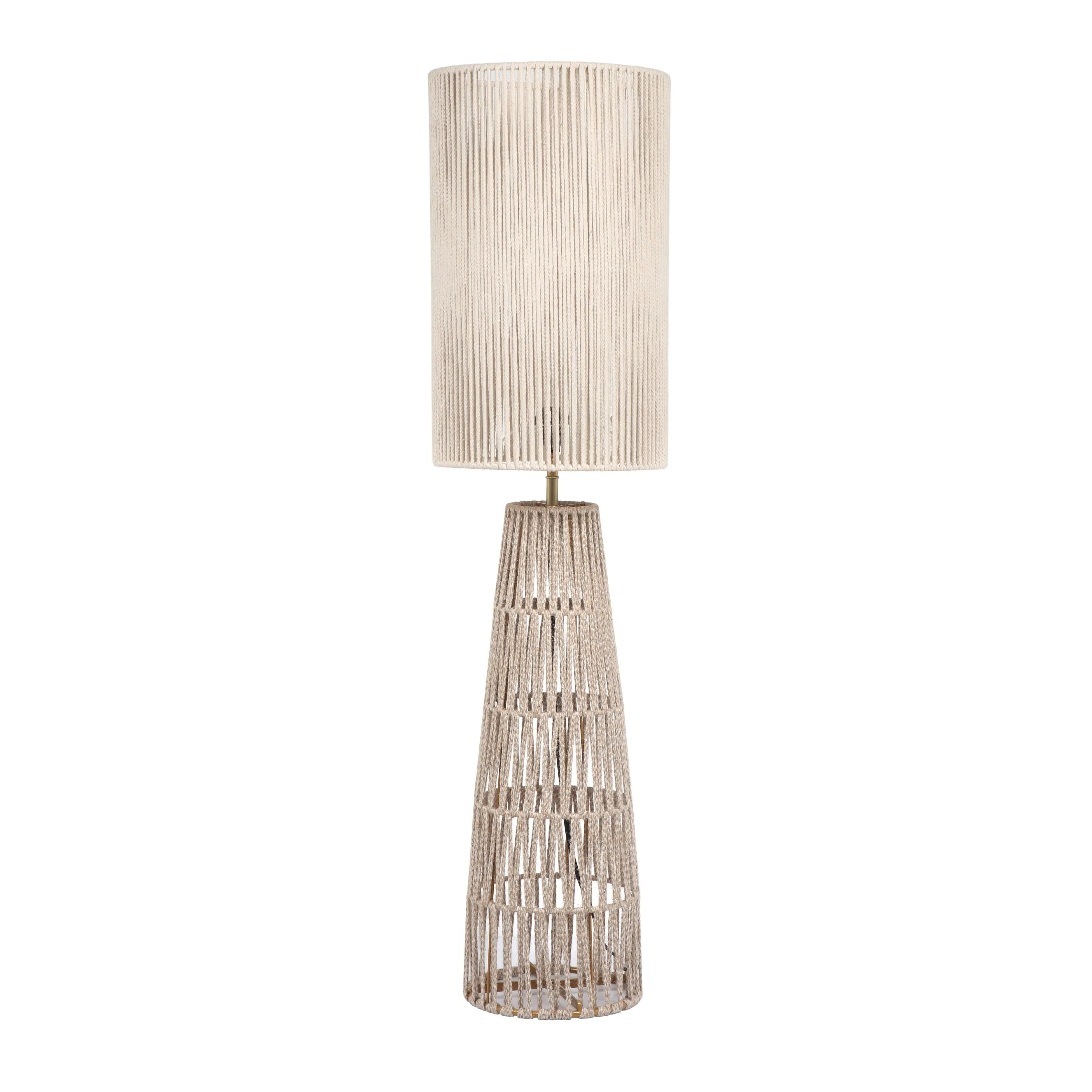 Beam Floor Lamp - Cream, Natural Jute product