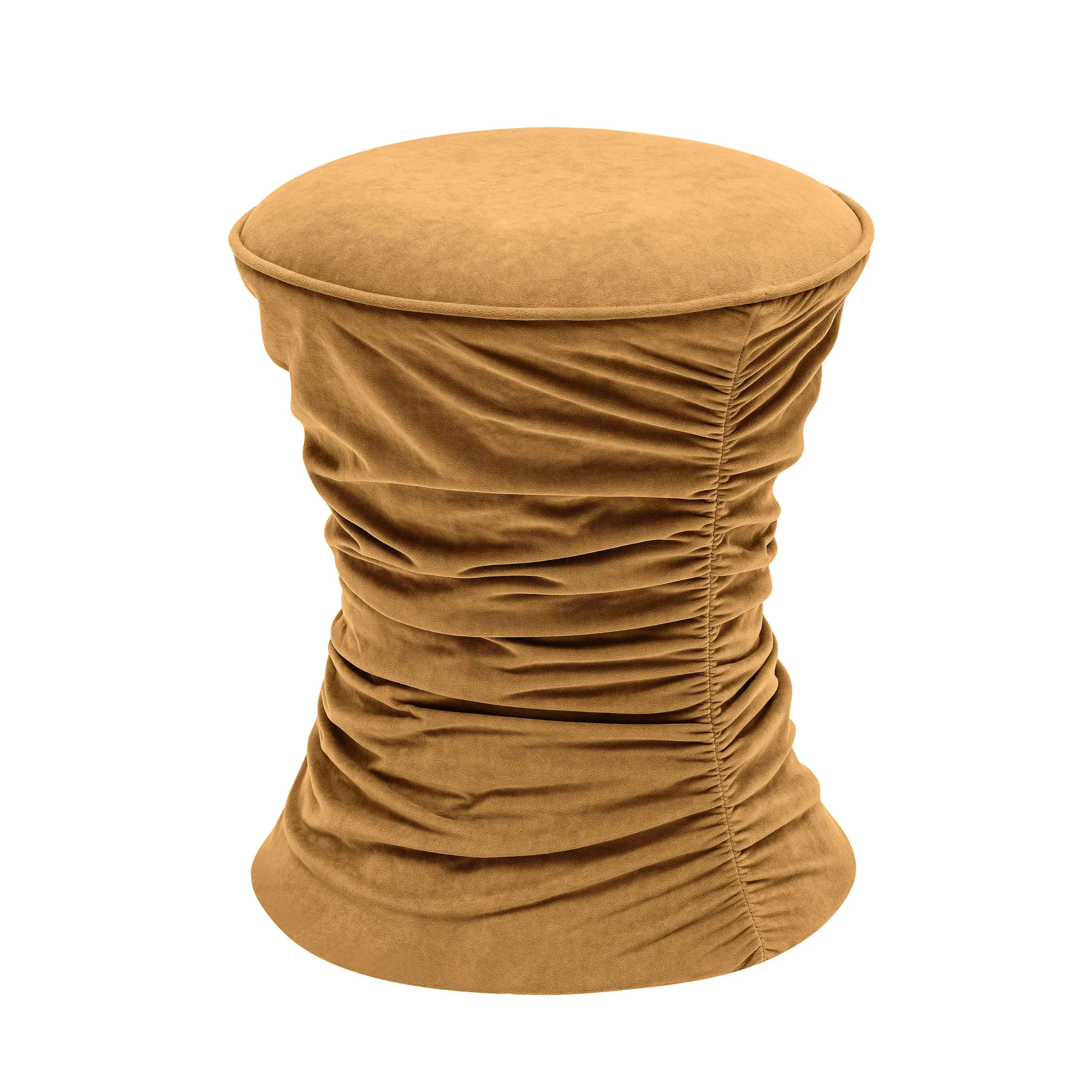 Bounce Ruched Adjustable Ottoman - Velvet product