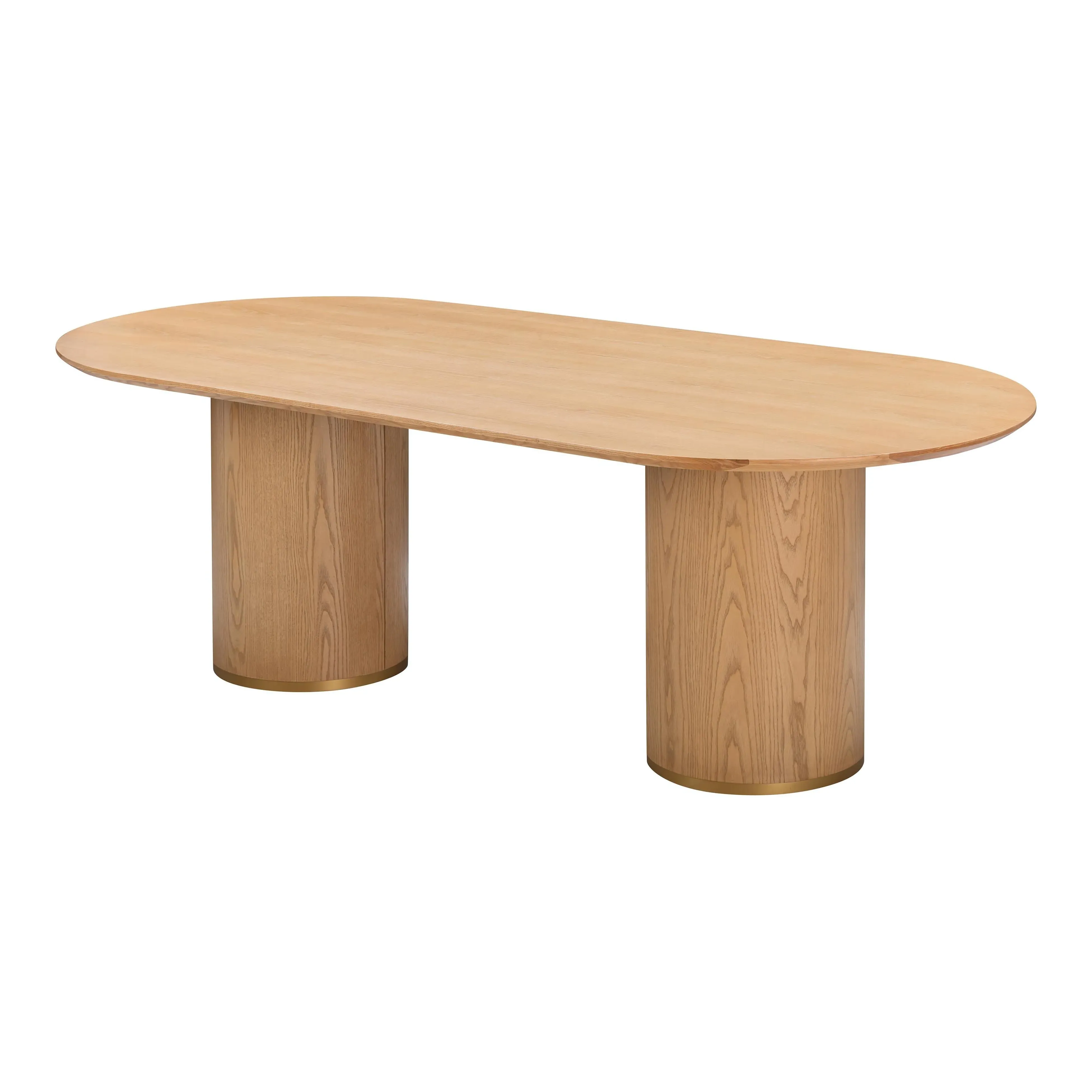 Brandy Oval Dining Table - Natural Ash Wood product