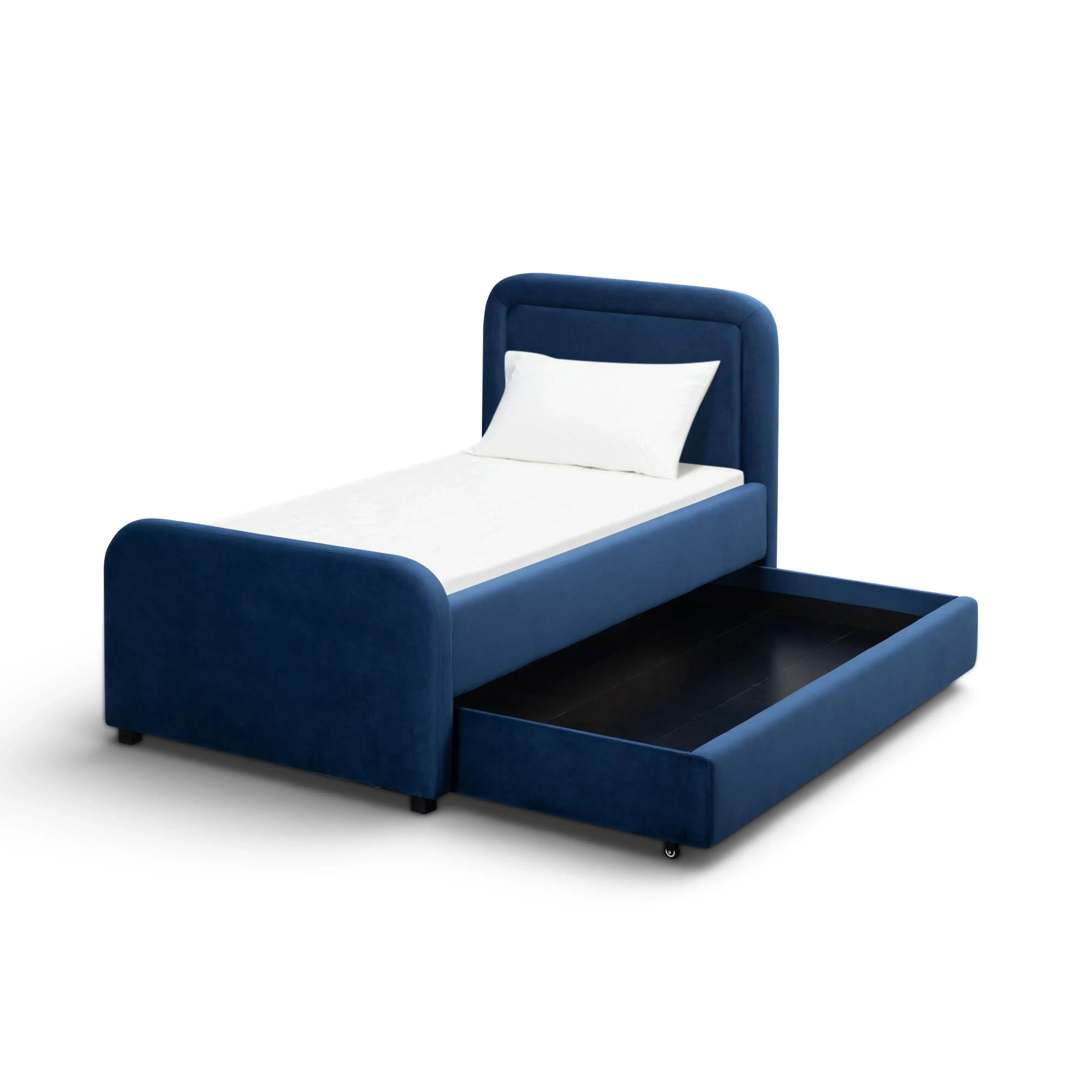 Briella Twin Size Trundle Bed - Performance Velvet product