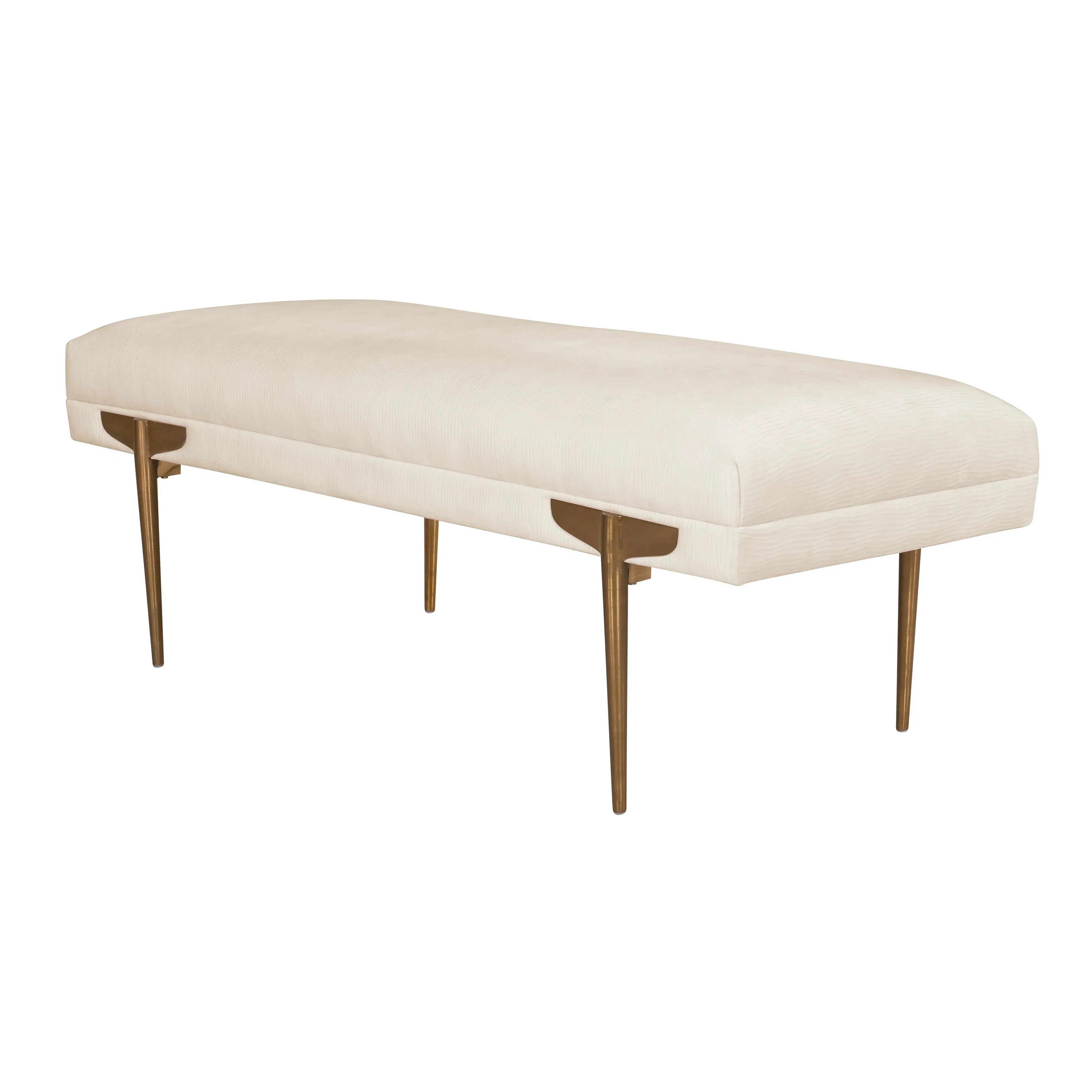 Brno Velvet Bench - Gold product