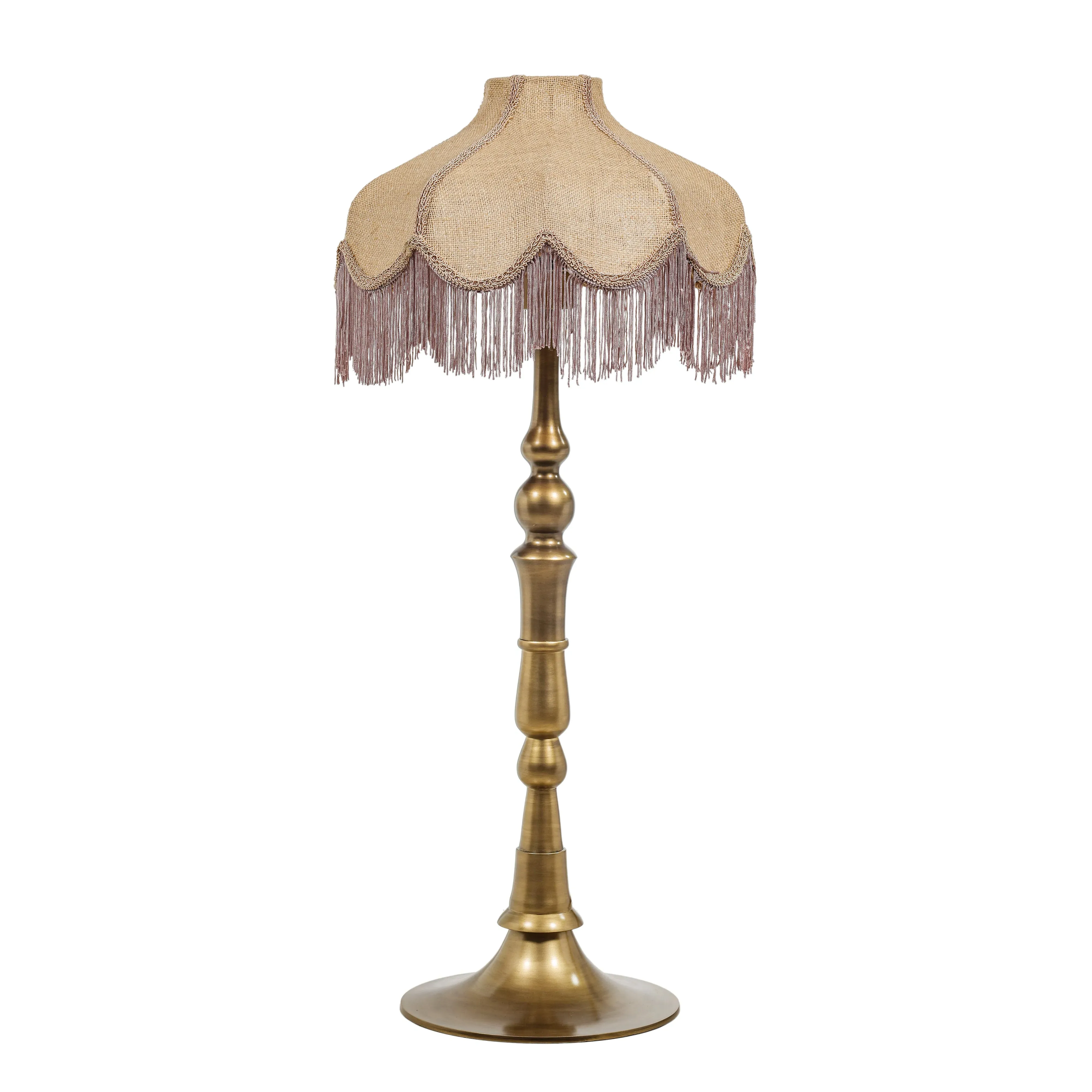 Buchanan Scalloped Table Lamp - Jute product