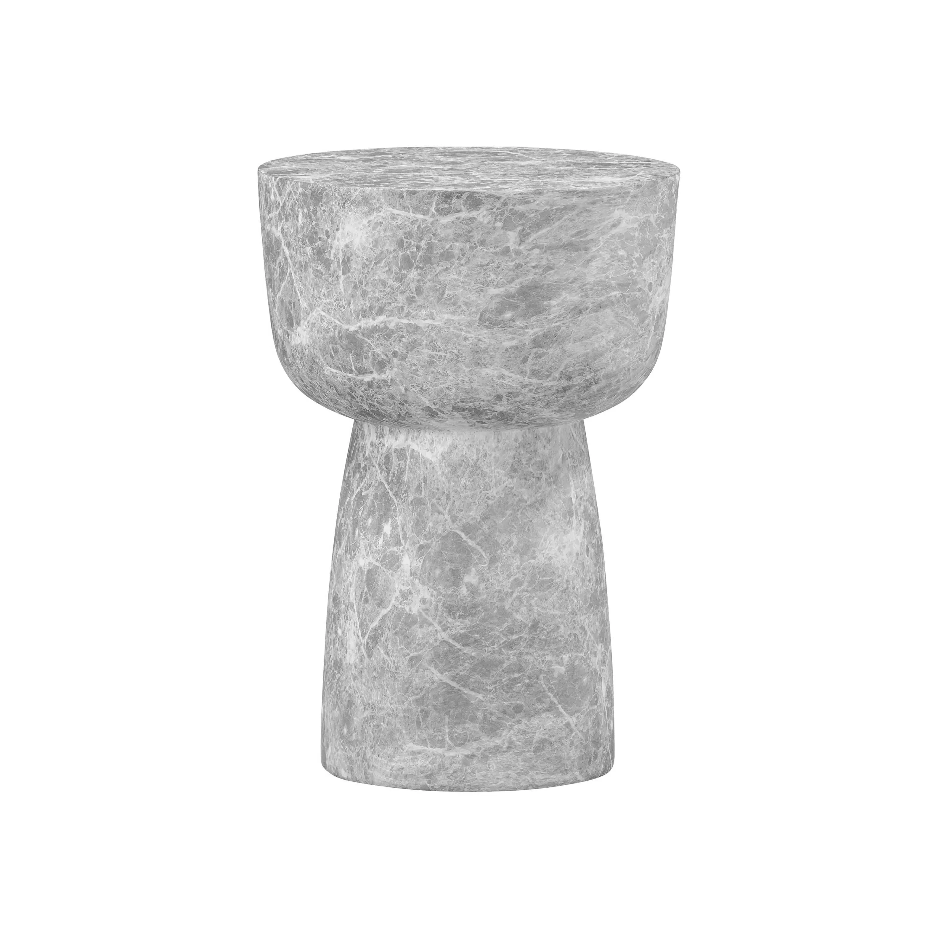 Charra Indoor/Outdoor Side Table - Faux Marble product